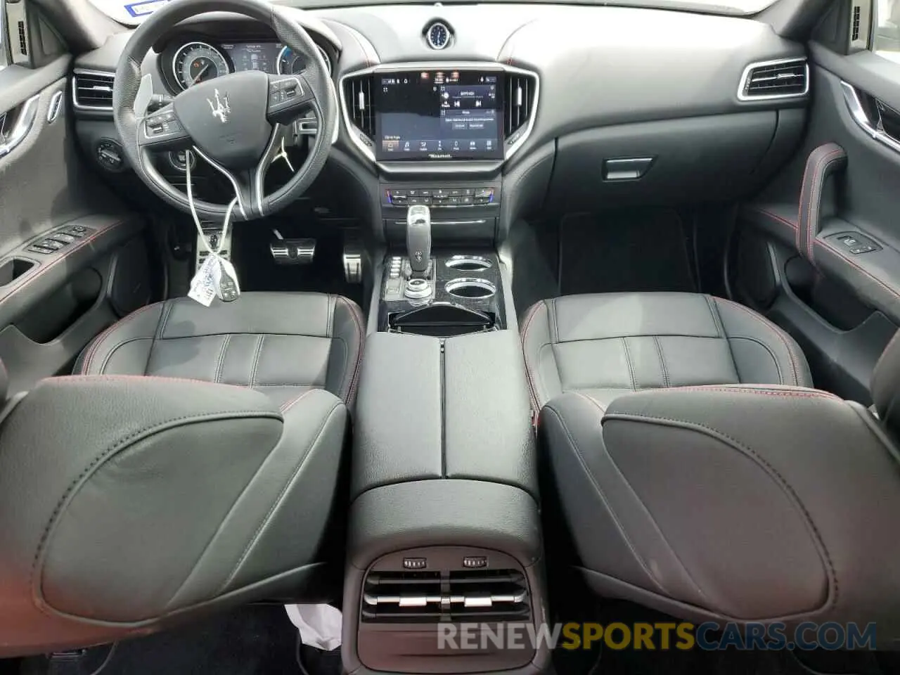 8 fotografías del automóvil dañado ZAM57YTS3M1357665 MASERATI ALL MODELS 2021