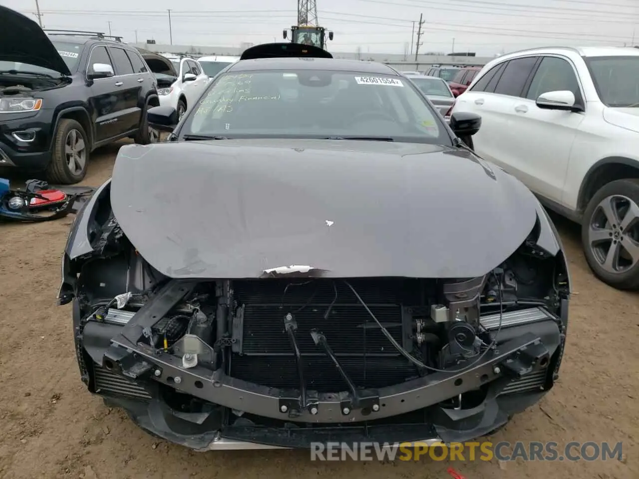 5 fotografías del automóvil dañado ZAM57YTS4M1360431 MASERATI ALL MODELS 2021