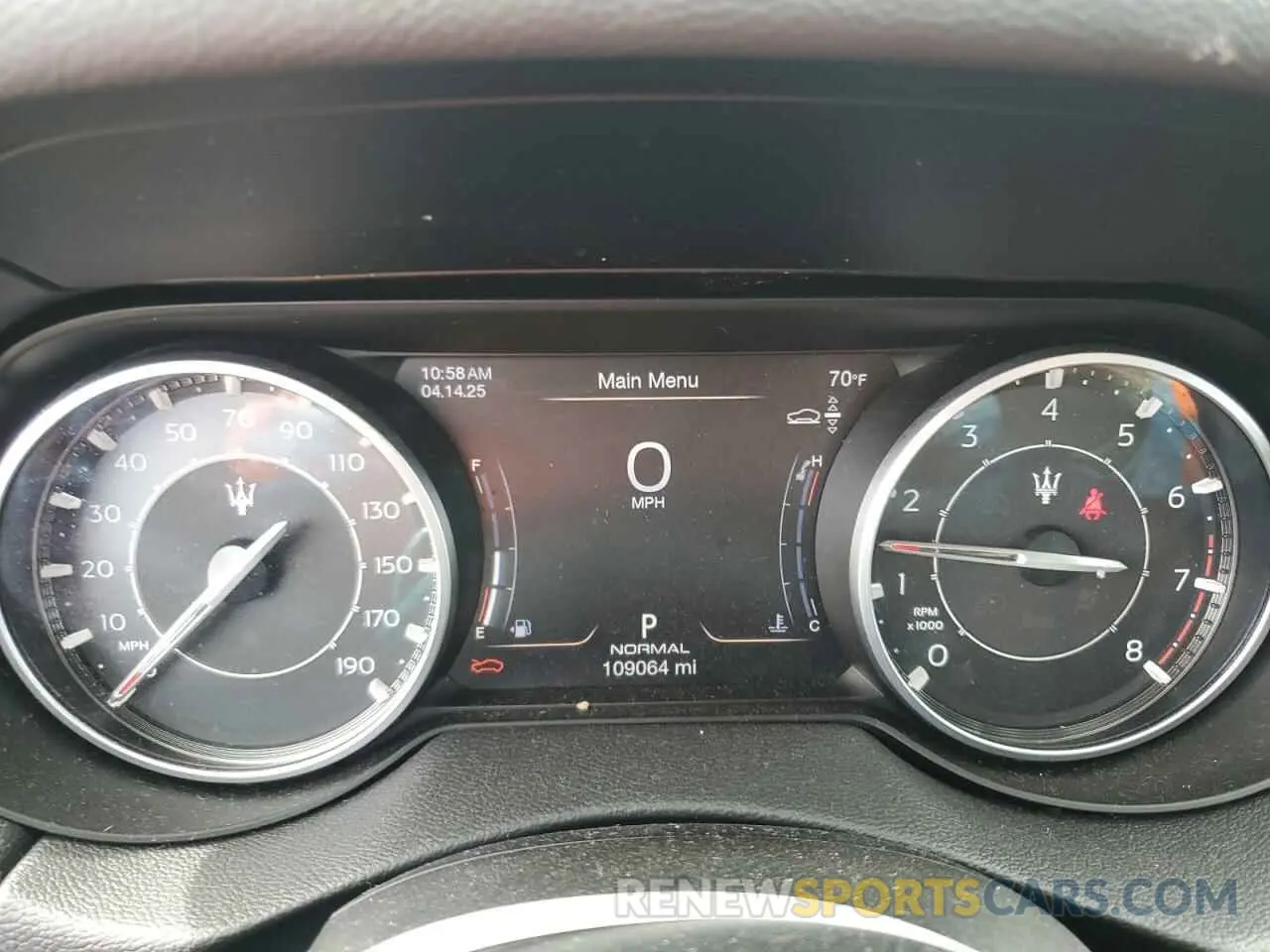 9 fotografías del automóvil dañado ZN661XUA5MX357852 MASERATI ALL MODELS 2021