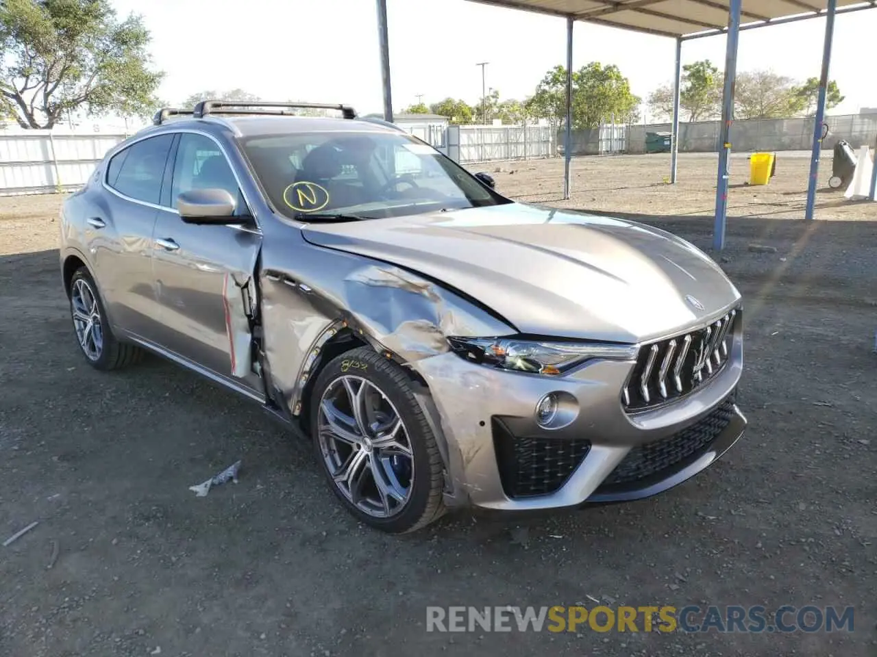 1 fotografías del automóvil dañado ZN661YUA6MX372513 MASERATI ALL MODELS 2021