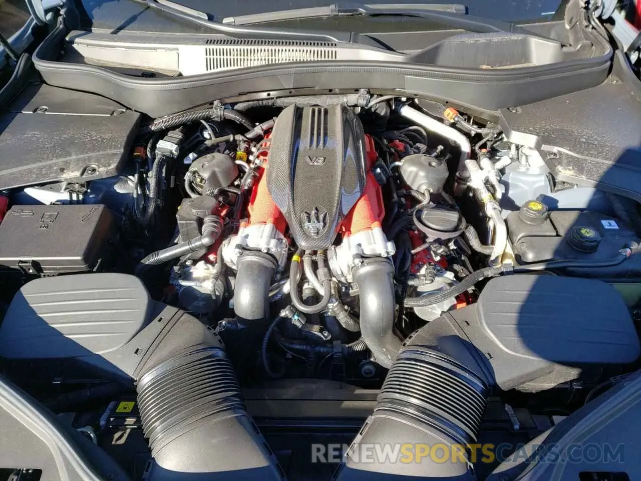 7 fotografías del automóvil dañado ZN661ZUA5MX359967 MASERATI ALL MODELS 2021