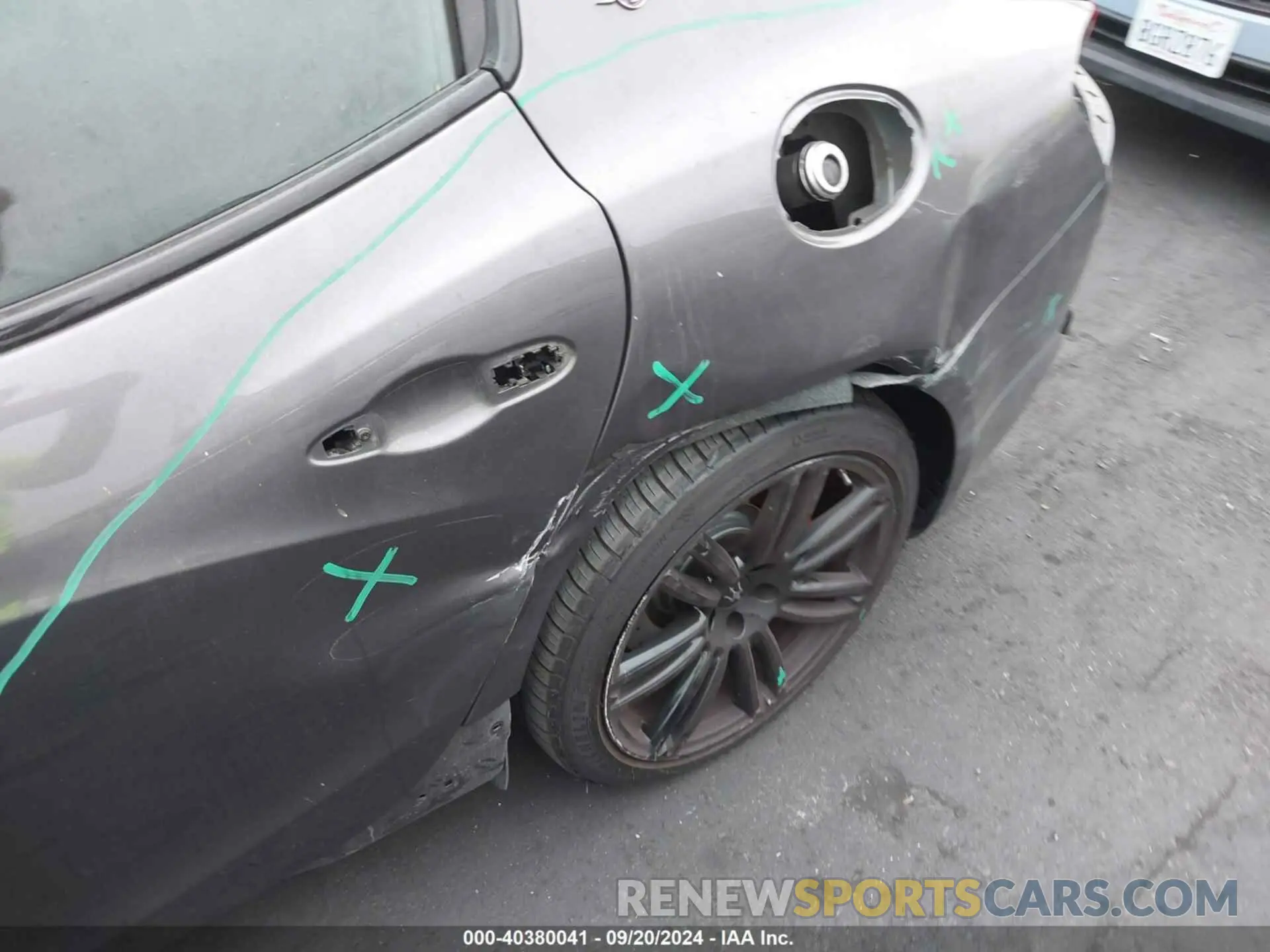 6 fotografías del automóvil dañado ZAM57YSAXK1334096 MASERATI GHIBLI 2019
