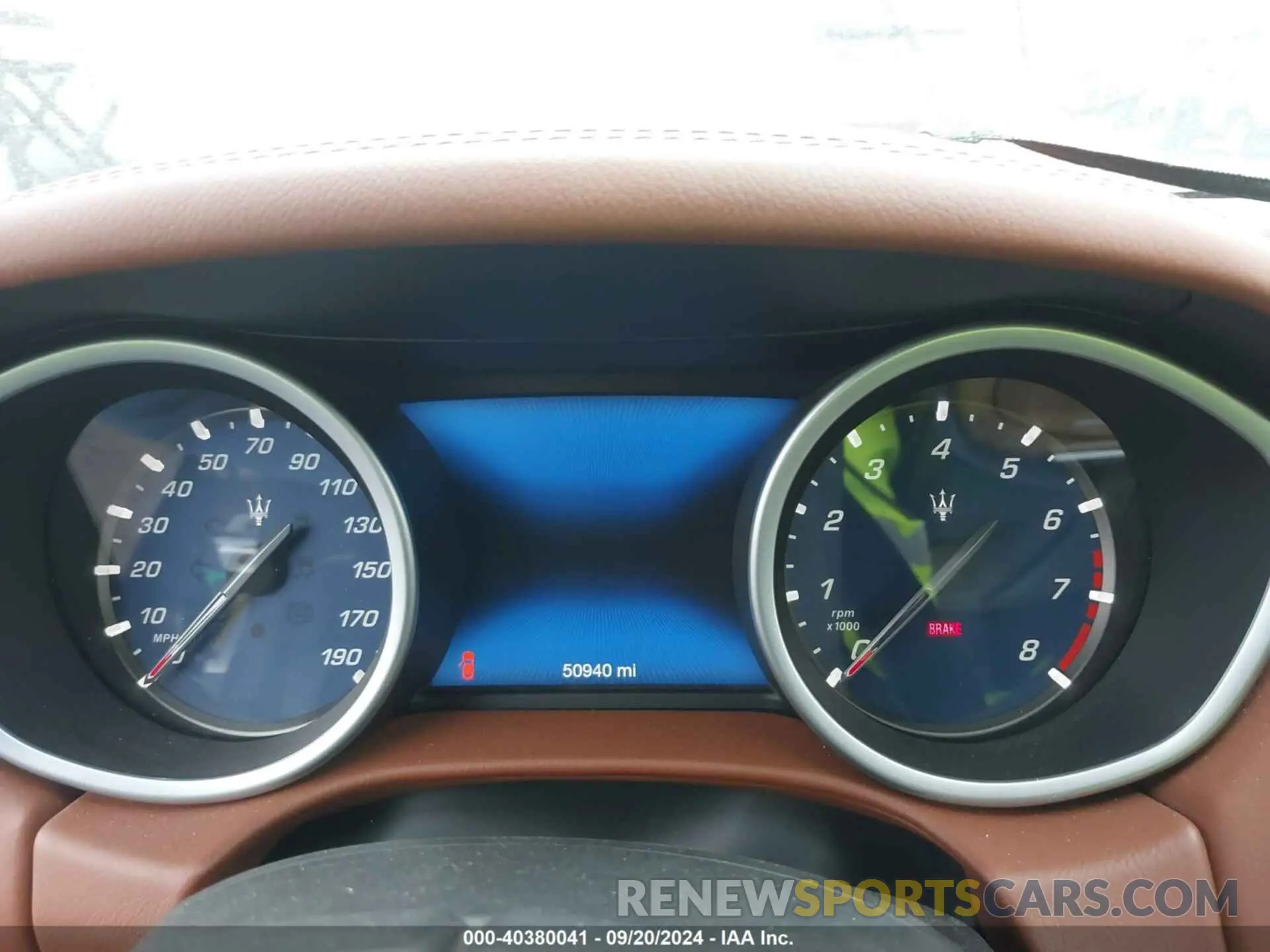 7 fotografías del automóvil dañado ZAM57YSAXK1334096 MASERATI GHIBLI 2019
