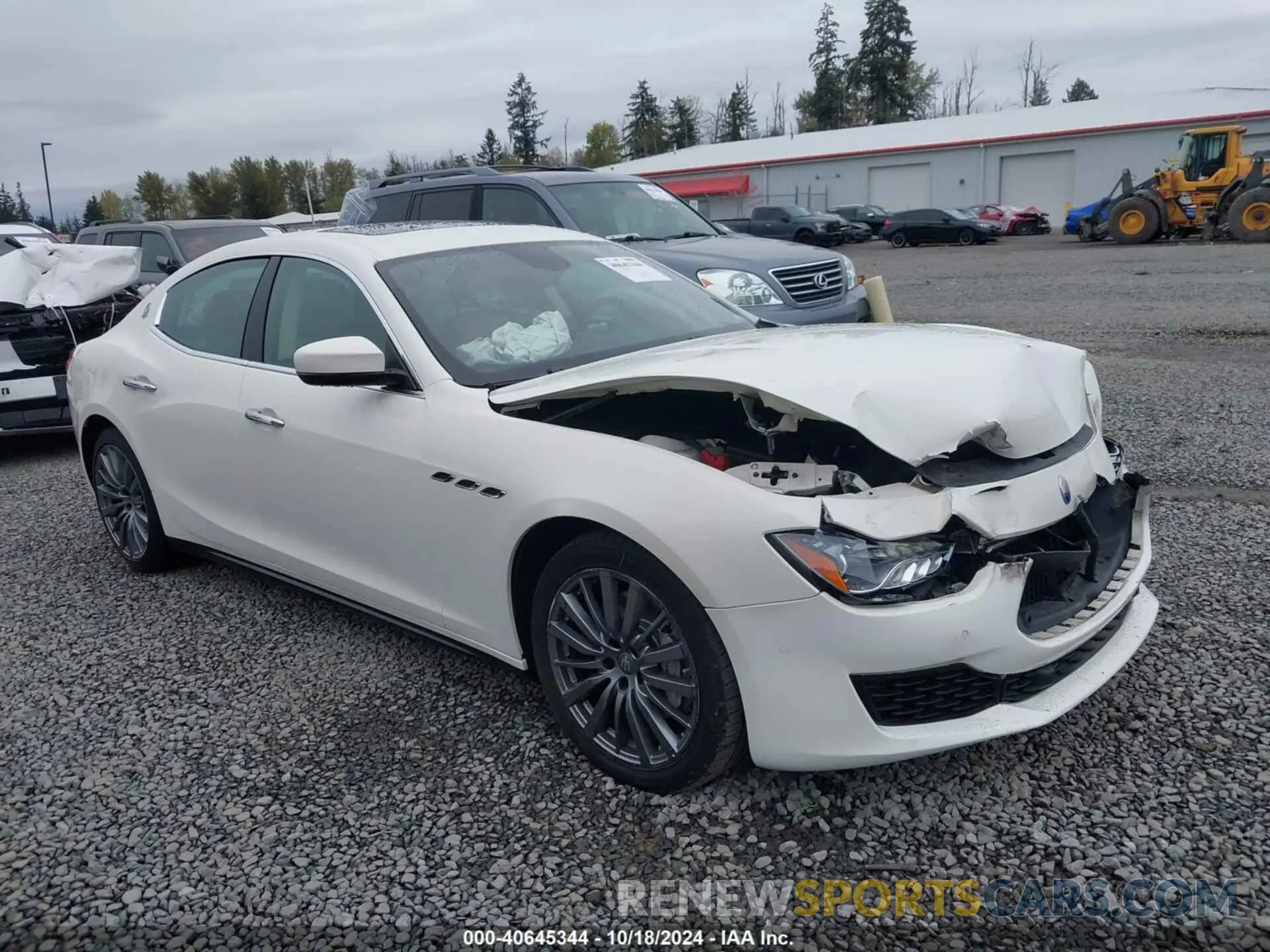 1 fotografías del automóvil dañado ZAM57XSA4L1344425 MASERATI GHIBLI 2020