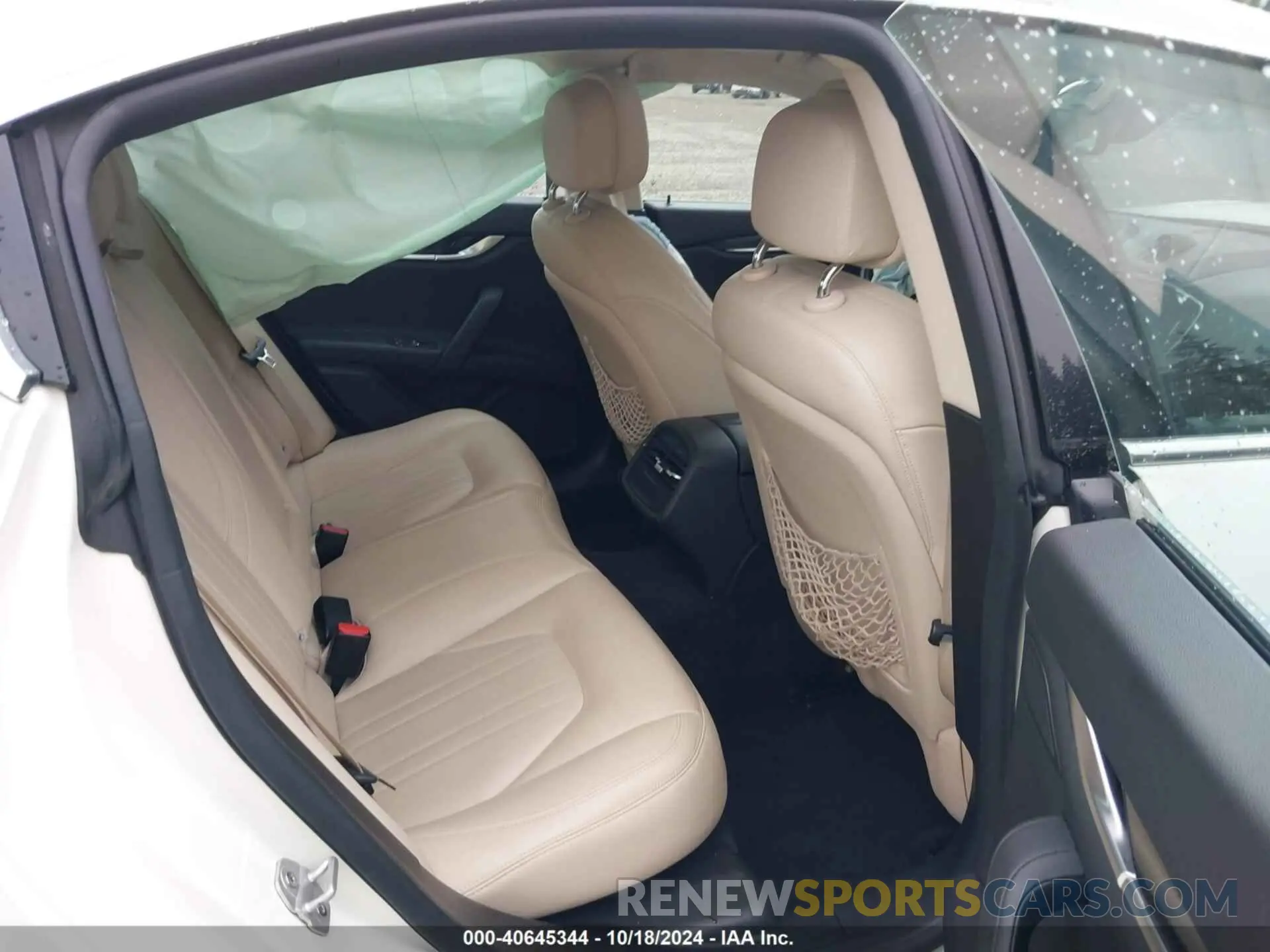 8 fotografías del automóvil dañado ZAM57XSA4L1344425 MASERATI GHIBLI 2020