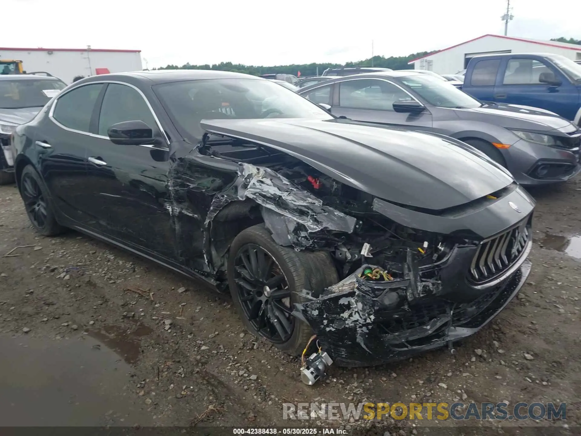 1 fotografías del automóvil dañado ZAM57XSA6L1356673 MASERATI GHIBLI 2020