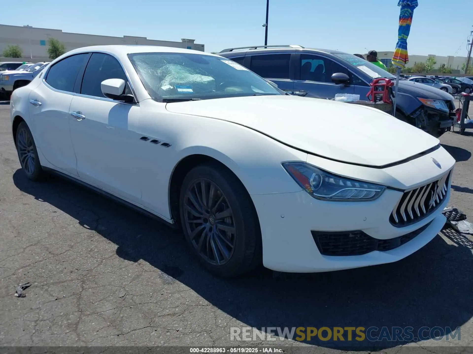 1 fotografías del automóvil dañado ZAM57XSA7L1344404 MASERATI GHIBLI 2020
