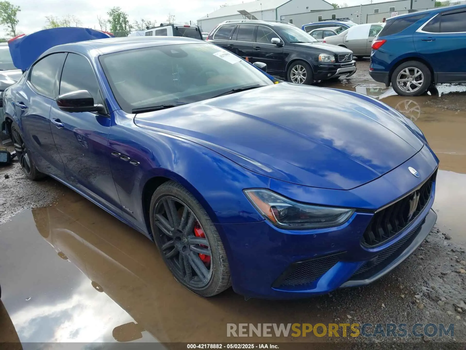 1 fotografías del automóvil dañado ZAM57YTS9L1353960 MASERATI GHIBLI 2020