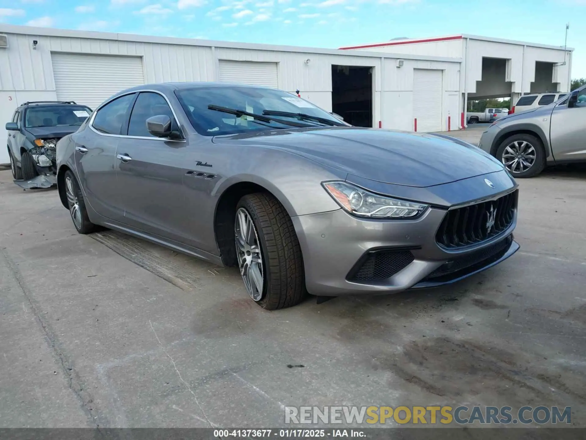 1 fotografías del automóvil dañado ZAM57YSM2N1391410 MASERATI GHIBLI 2022