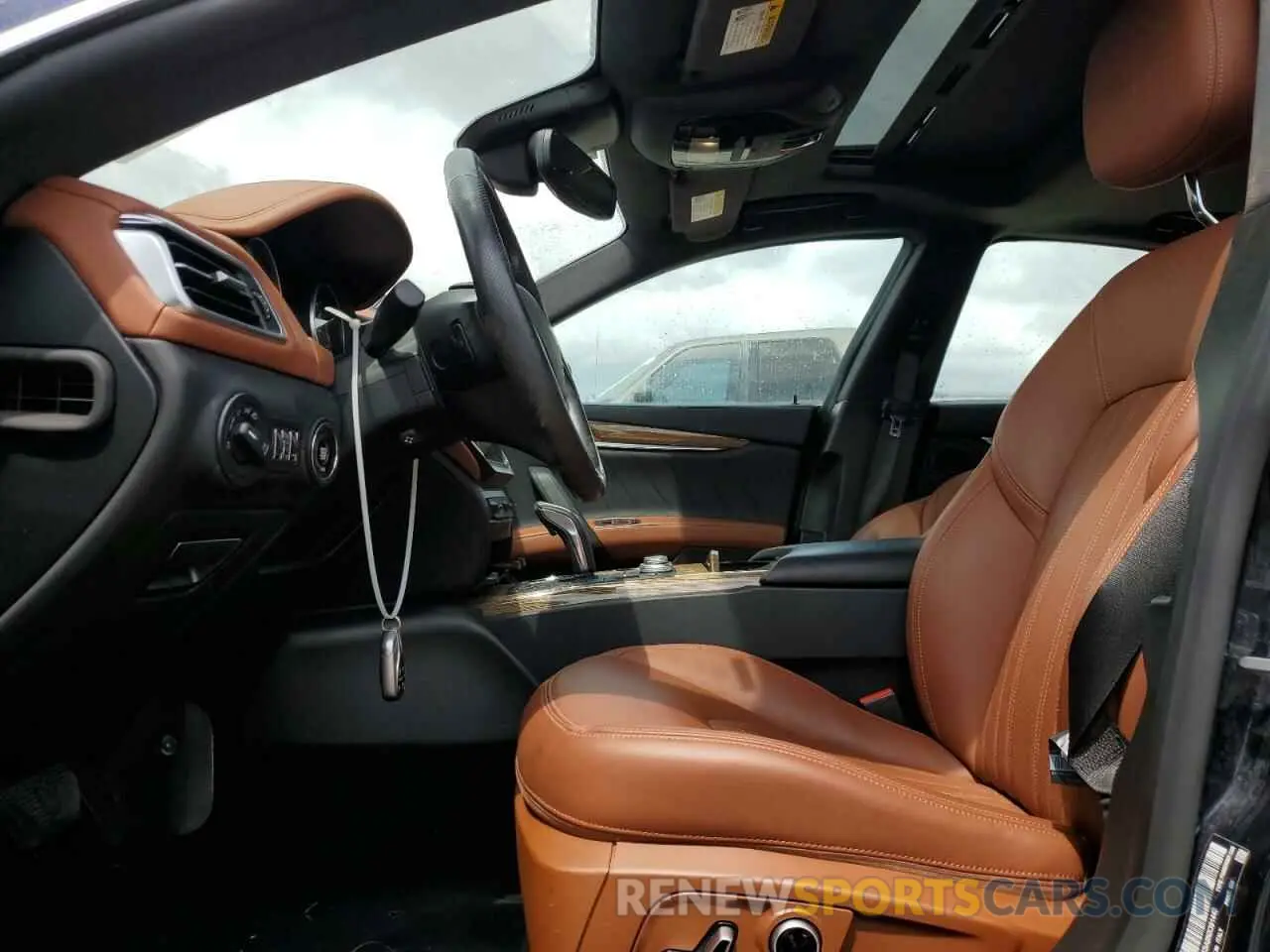 7 fotografías del automóvil dañado ZAM57XSA9NX391448 MASERATI GHIBLI BAS 2022
