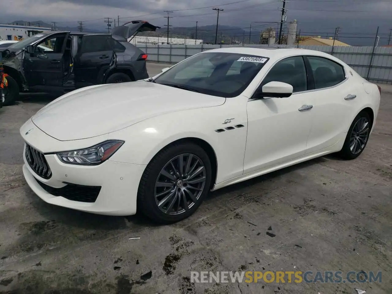 1 fotografías del automóvil dañado ZAM57XSAXN1390716 MASERATI GHIBLI BAS 2022