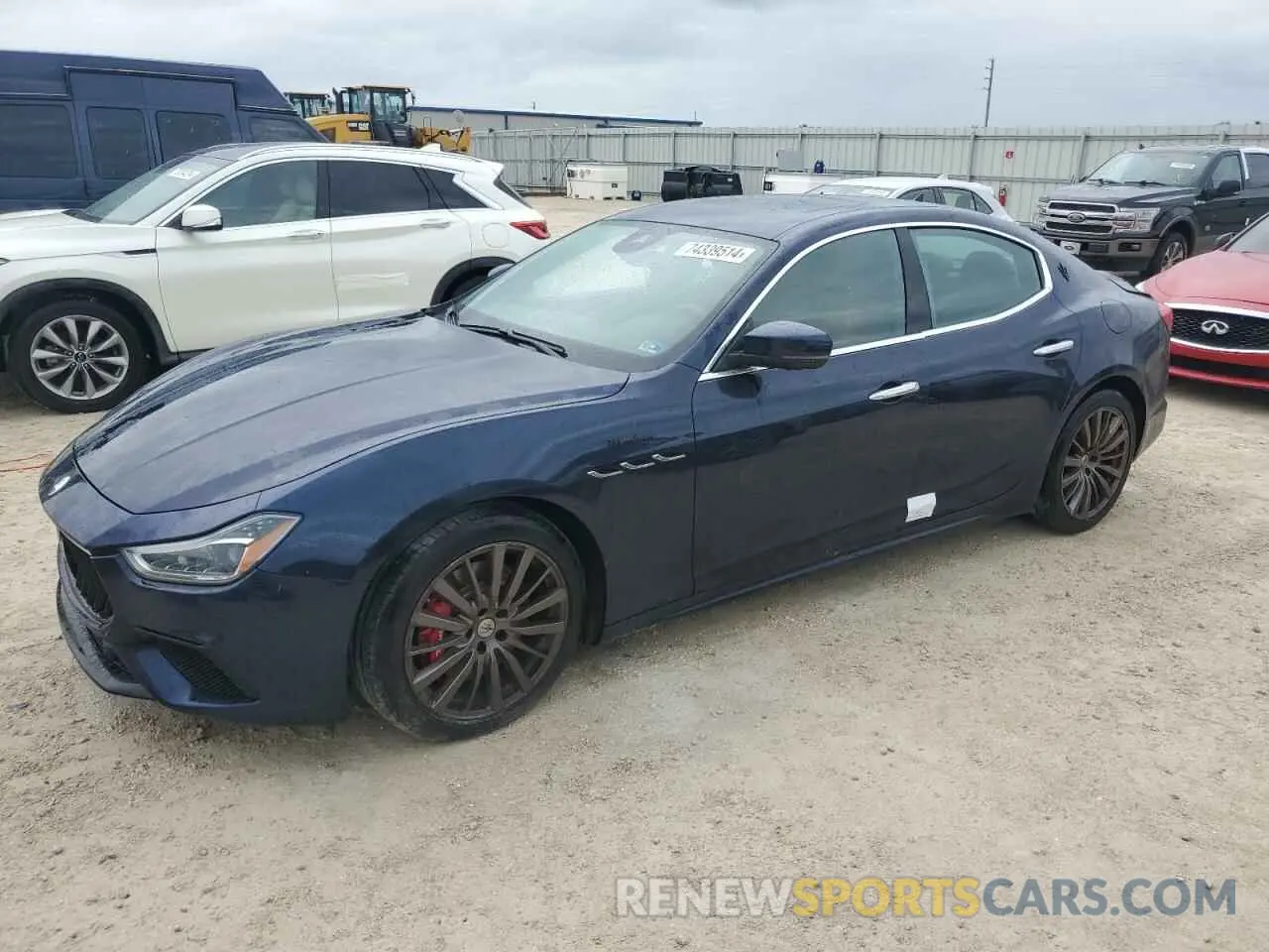 1 fotografías del automóvil dañado ZAM57YTM8PX414042 MASERATI GHIBLI MOD 2023