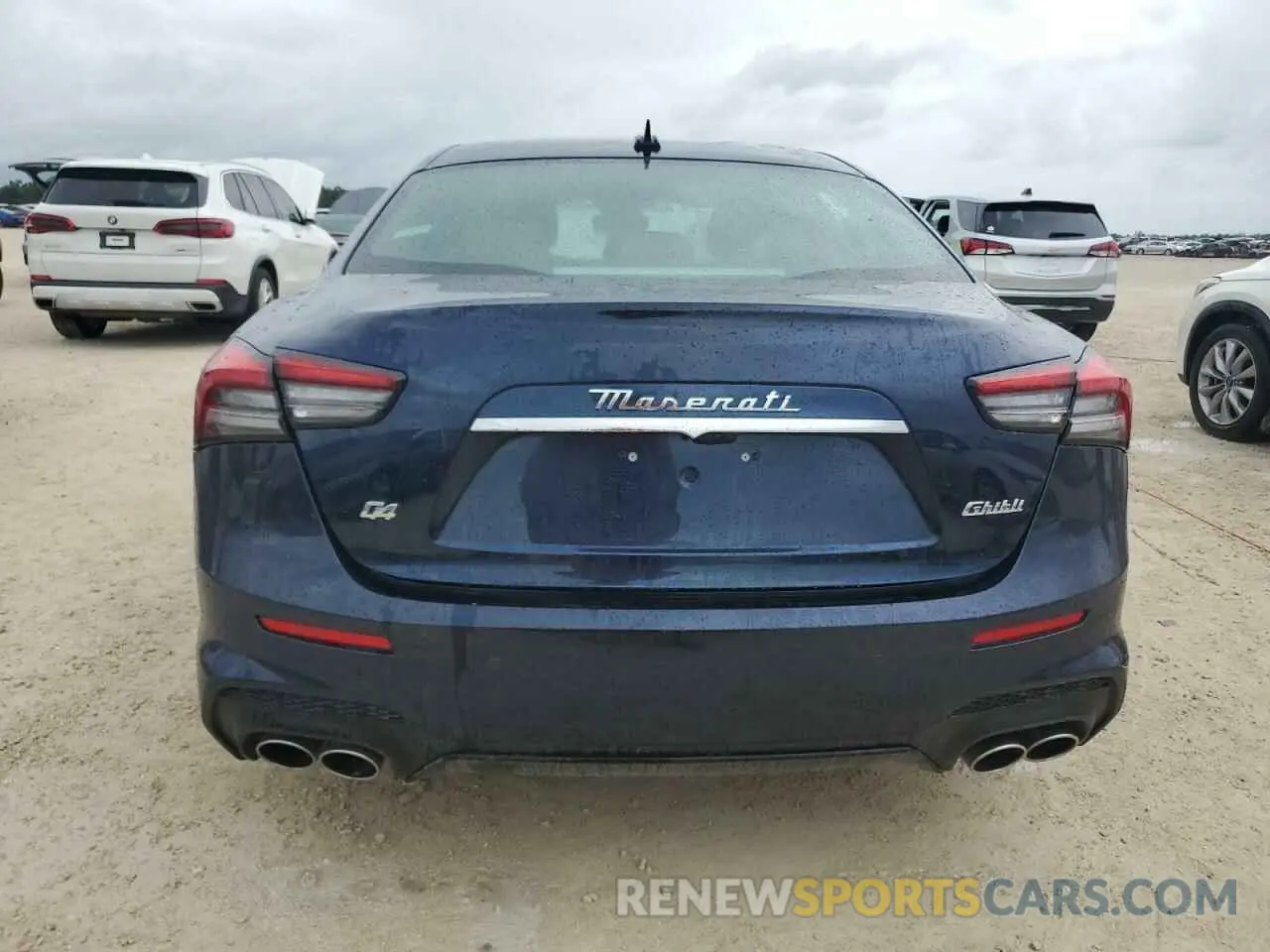 6 fotografías del automóvil dañado ZAM57YTM8PX414042 MASERATI GHIBLI MOD 2023