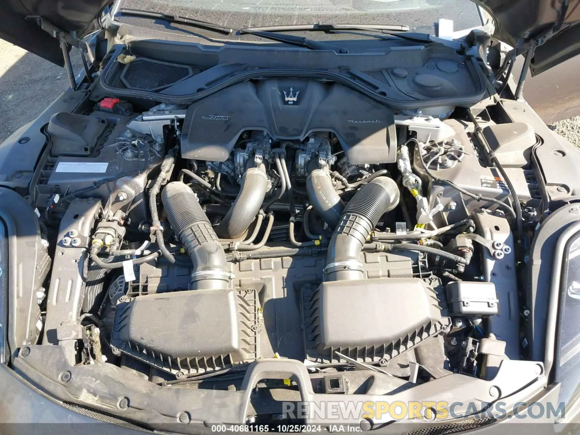 10 fotografías del automóvil dañado ZAMBMVDB1RX435342 MASERATI GRANTURISMO 2024