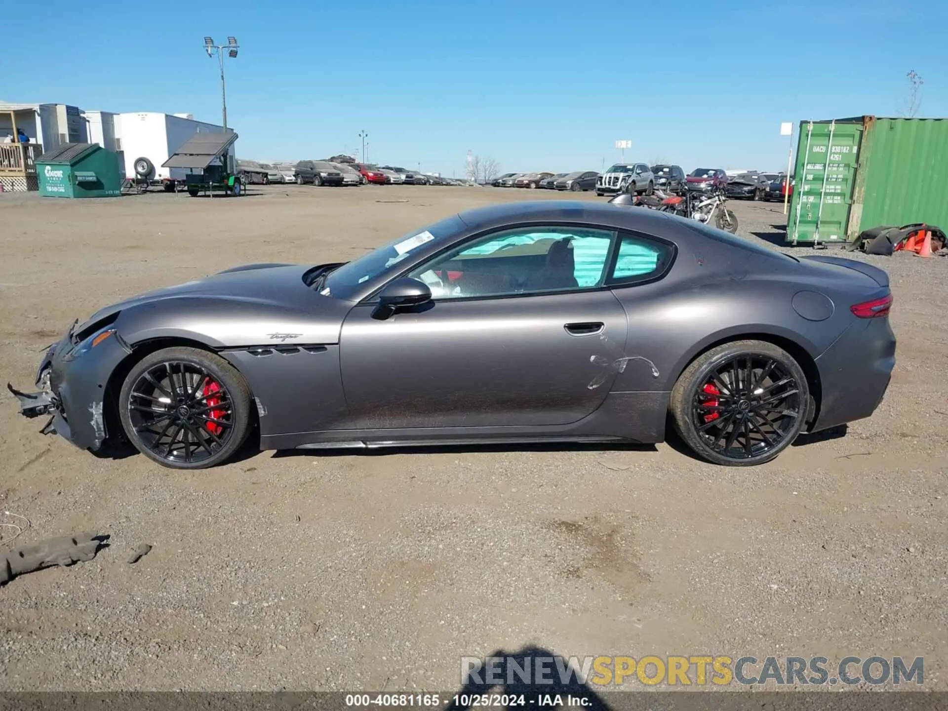 14 fotografías del automóvil dañado ZAMBMVDB1RX435342 MASERATI GRANTURISMO 2024