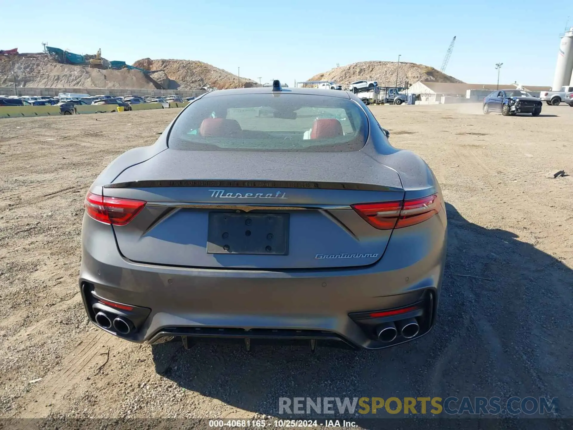 16 fotografías del automóvil dañado ZAMBMVDB1RX435342 MASERATI GRANTURISMO 2024