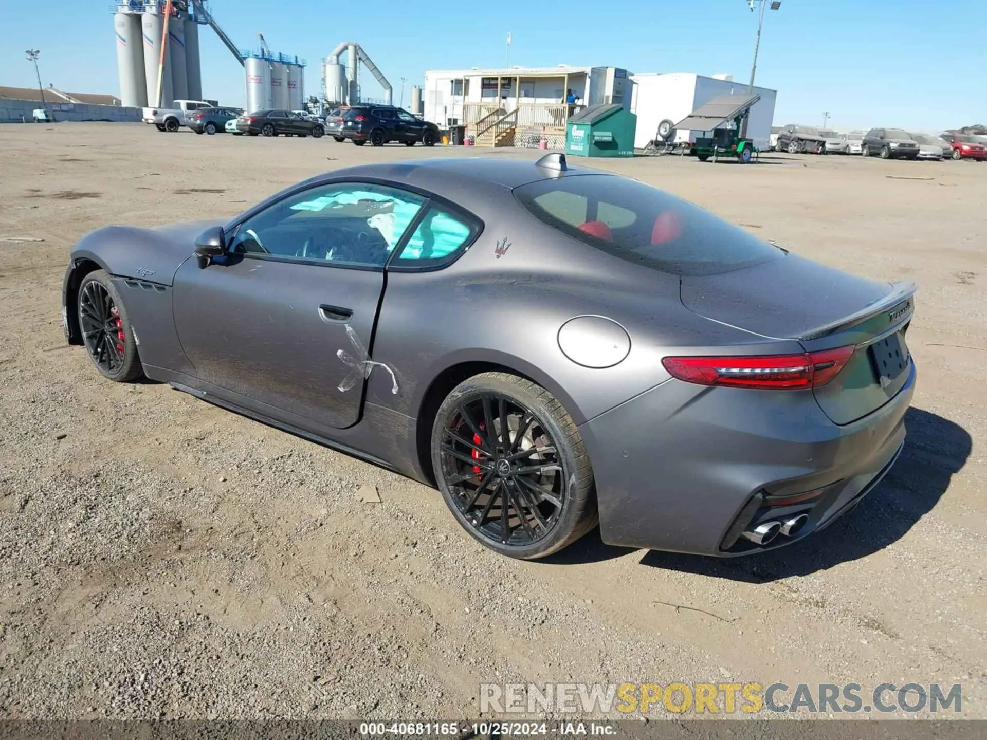 3 fotografías del automóvil dañado ZAMBMVDB1RX435342 MASERATI GRANTURISMO 2024