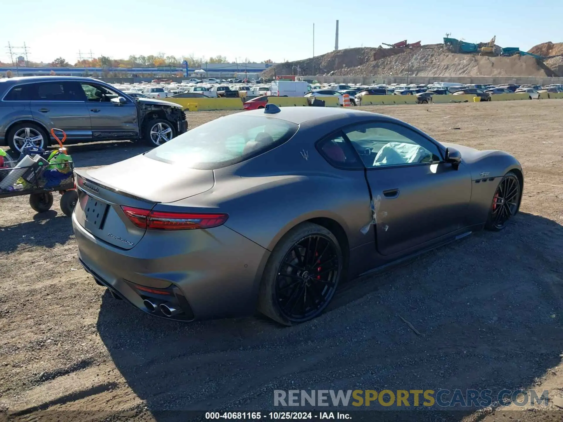 4 fotografías del automóvil dañado ZAMBMVDB1RX435342 MASERATI GRANTURISMO 2024