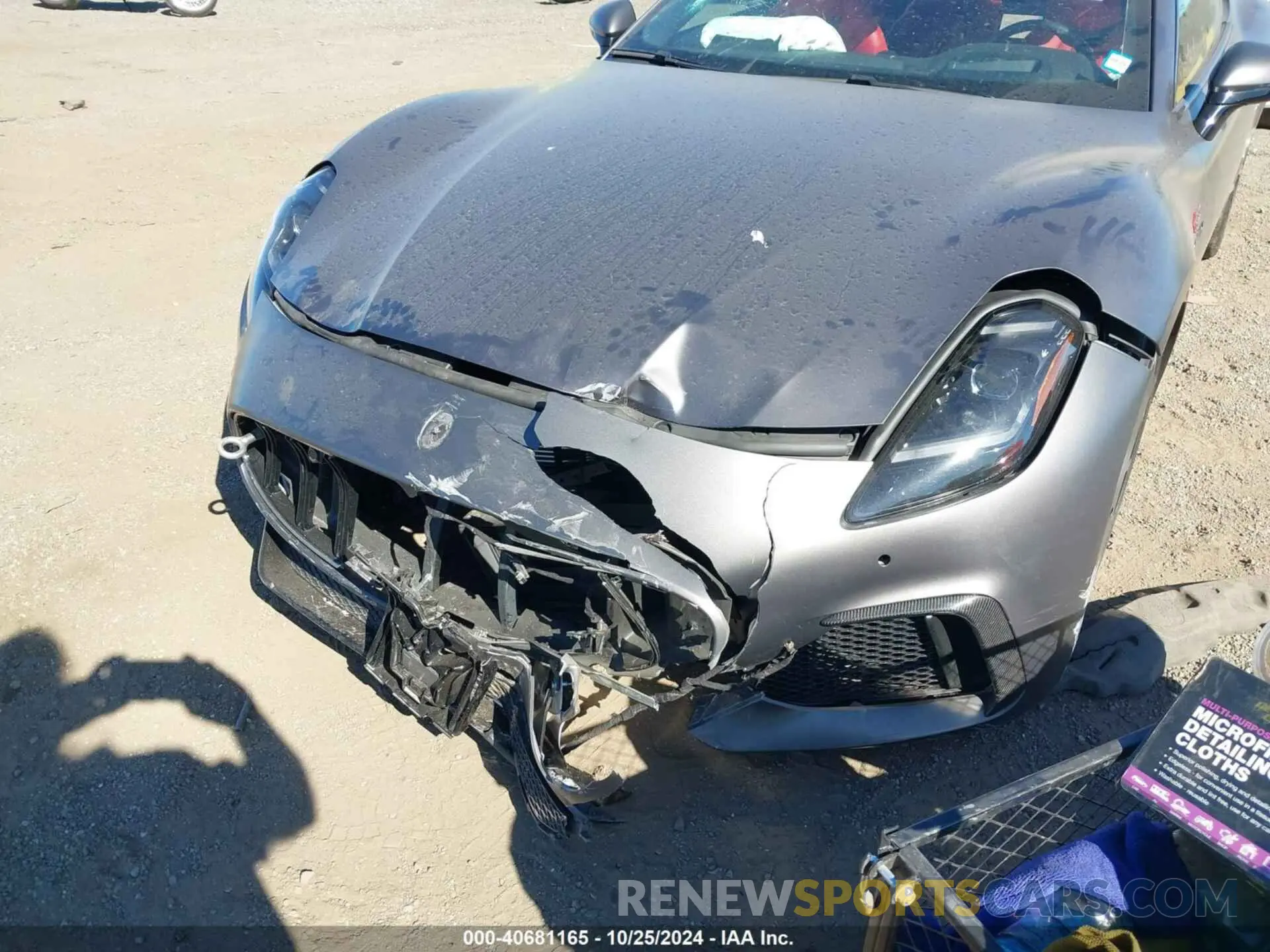 6 fotografías del automóvil dañado ZAMBMVDB1RX435342 MASERATI GRANTURISMO 2024