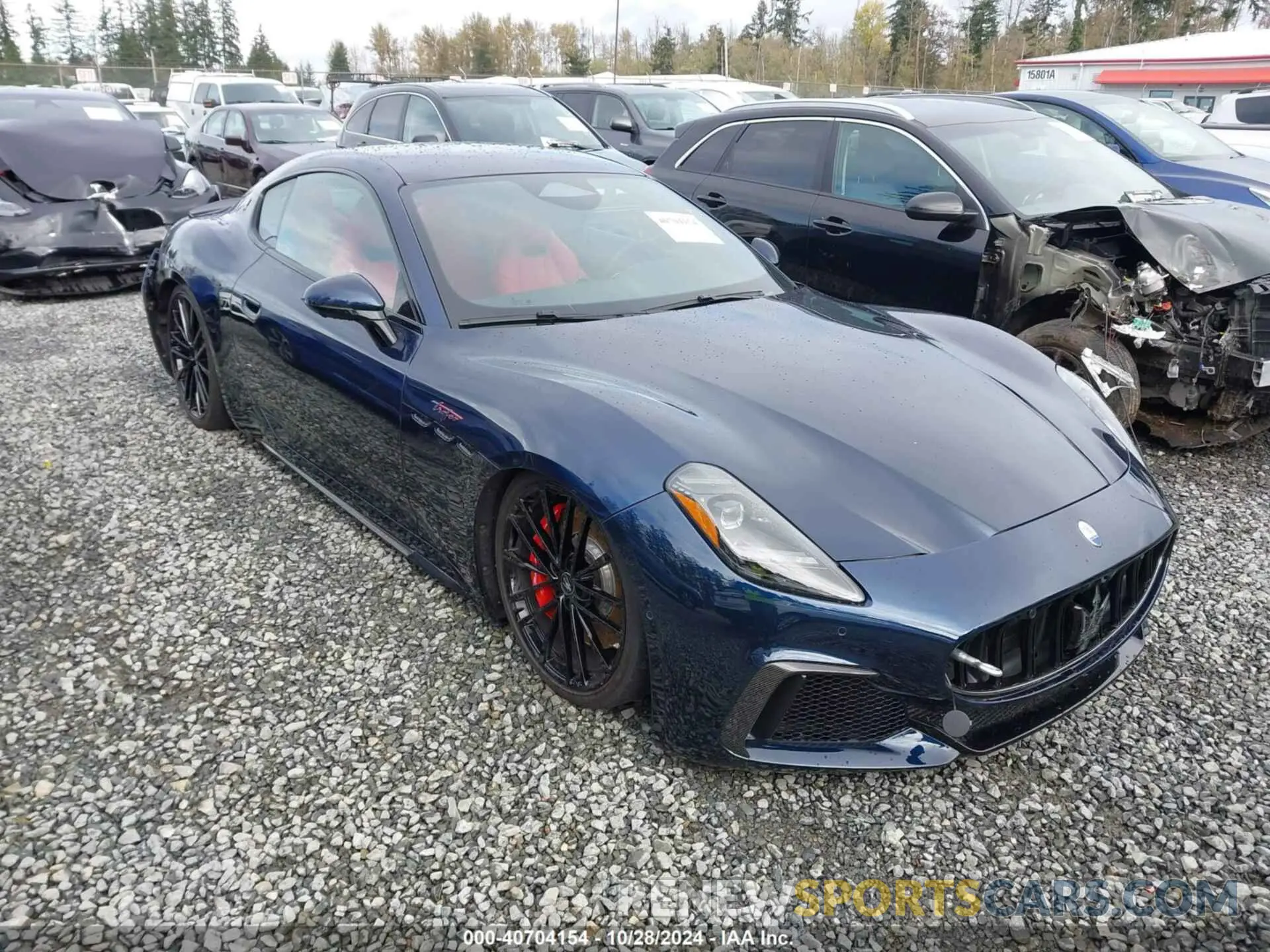 1 fotografías del automóvil dañado ZAMBMVDB1RX444834 MASERATI GRANTURISMO 2024