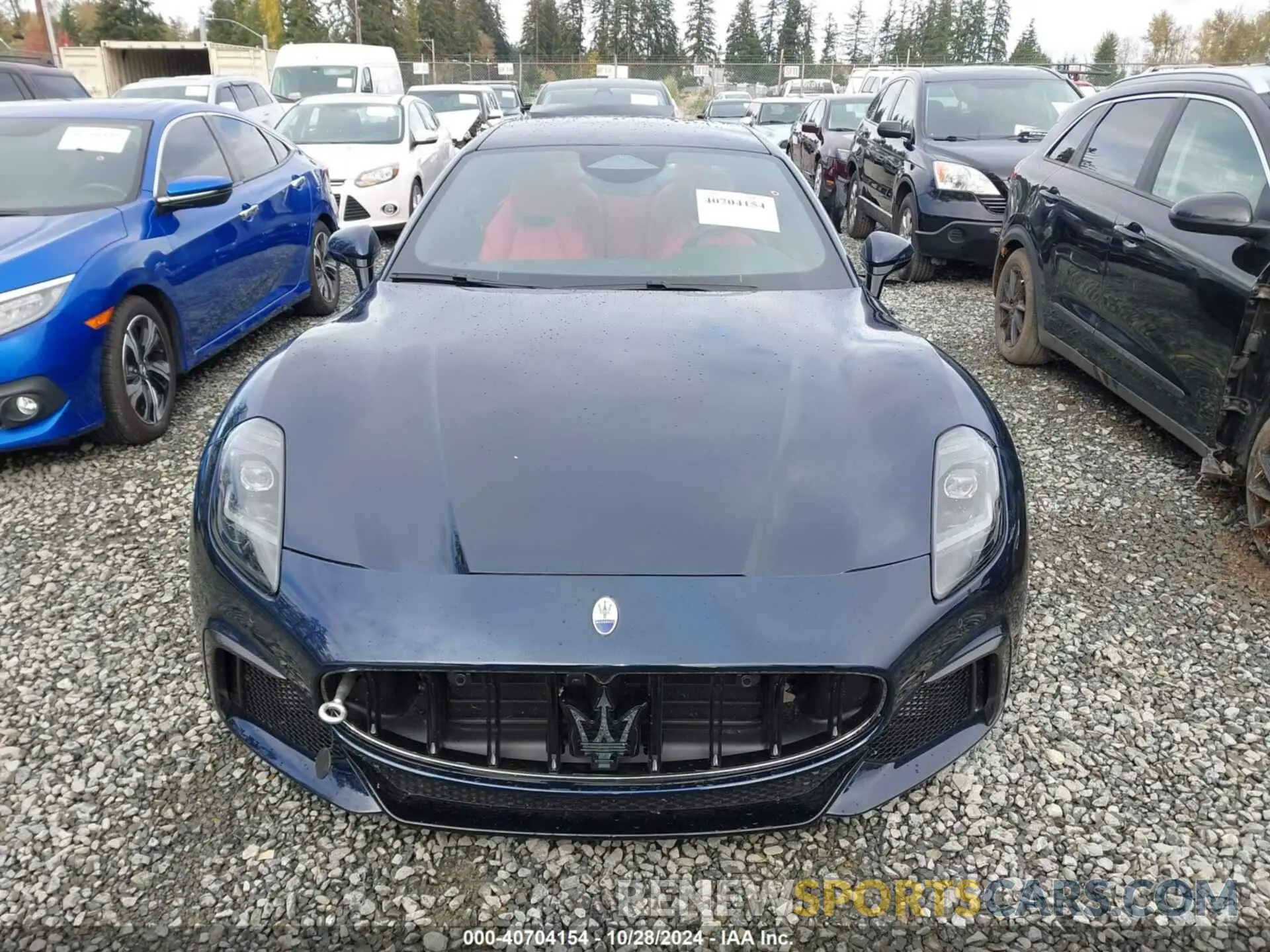 12 fotografías del automóvil dañado ZAMBMVDB1RX444834 MASERATI GRANTURISMO 2024