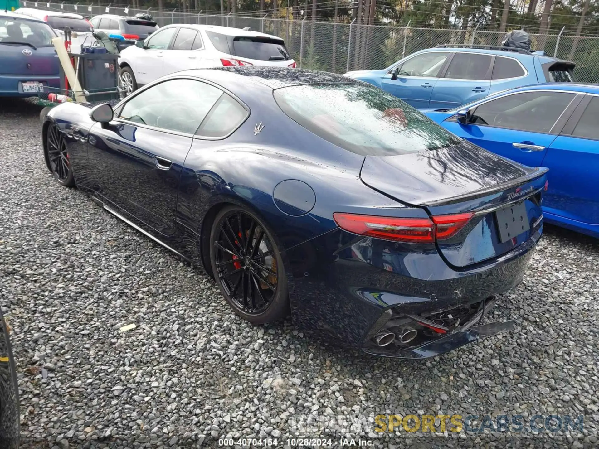 3 fotografías del automóvil dañado ZAMBMVDB1RX444834 MASERATI GRANTURISMO 2024