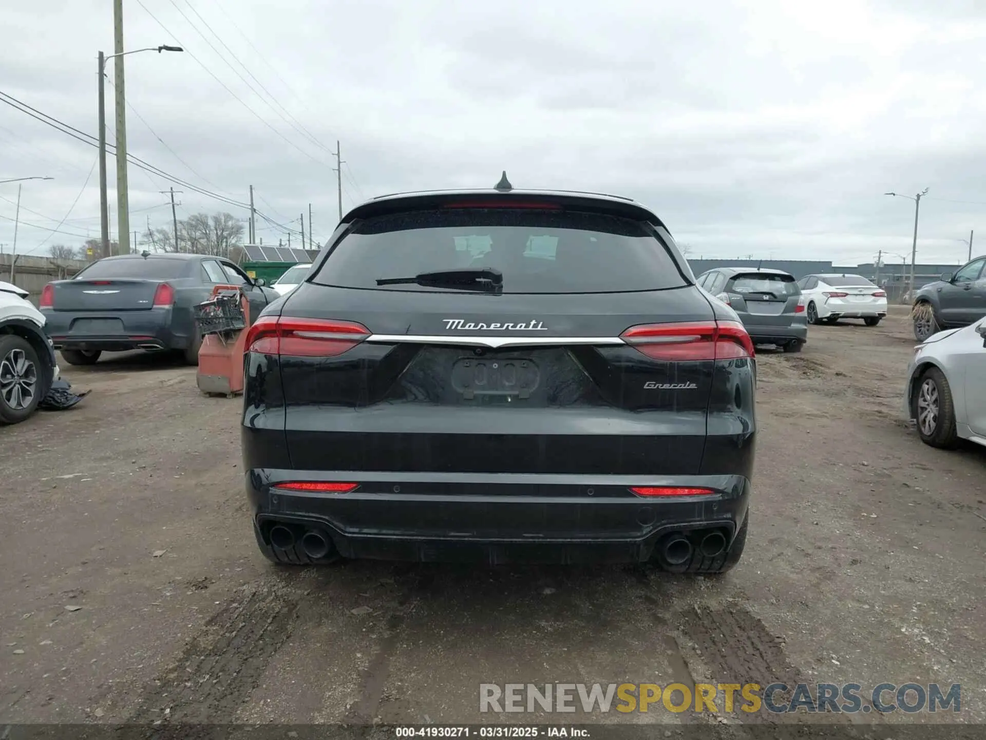 16 fotografías del automóvil dañado ZN682AVM9P7427319 MASERATI GRECALE 2023