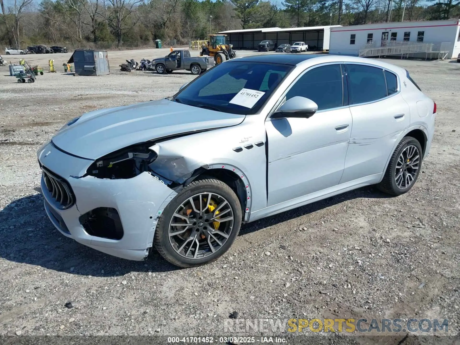 2 fotografías del automóvil dañado ZN6PMDAA7R7446246 MASERATI GRECALE 2024