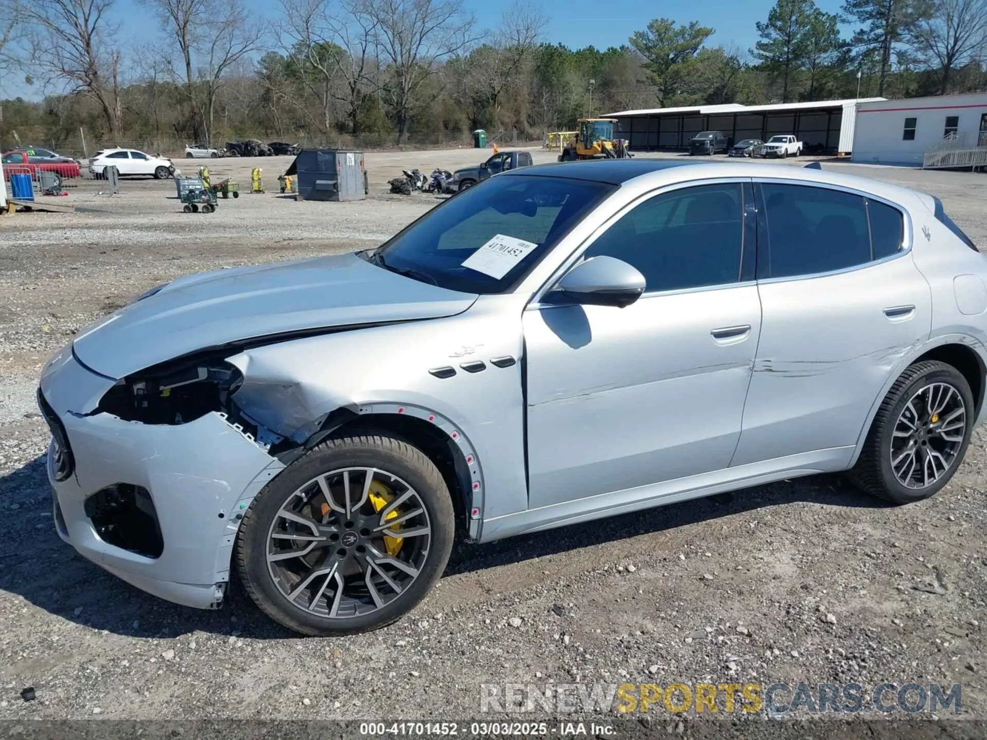 6 fotografías del automóvil dañado ZN6PMDAA7R7446246 MASERATI GRECALE 2024