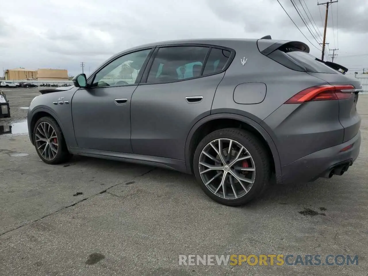 2 fotografías del automóvil dañado ZN682AVA4P7415889 MASERATI GRECALE GT 2023