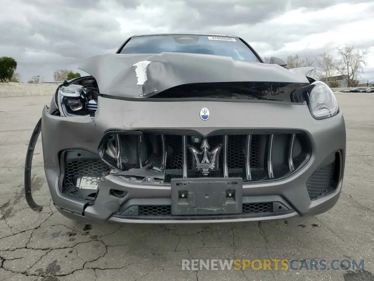 5 fotografías del automóvil dañado ZN682AVA4P7415889 MASERATI GRECALE GT 2023