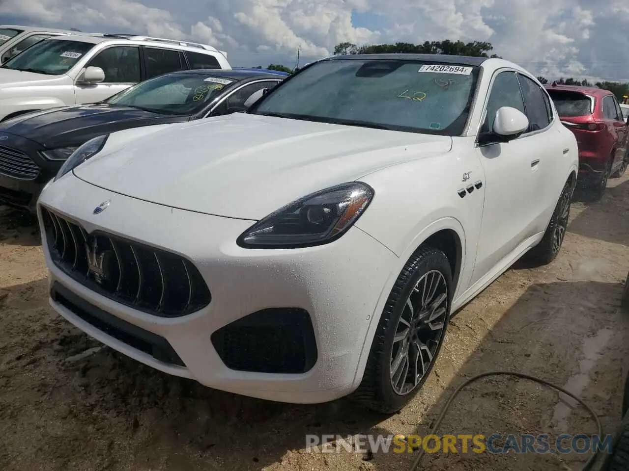 1 fotografías del automóvil dañado ZN682AVA6P7439854 MASERATI GRECALE GT 2023