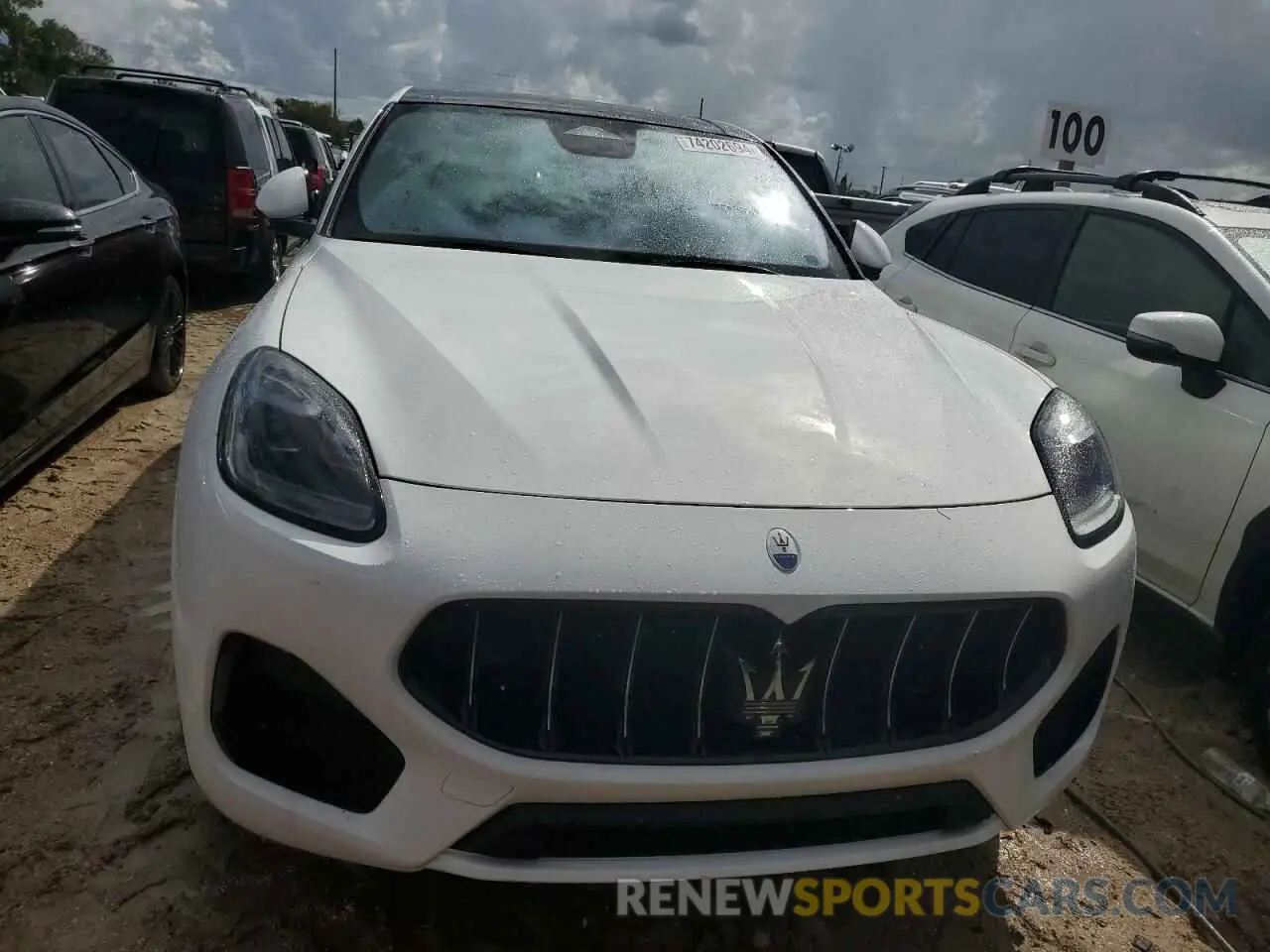 5 fotografías del automóvil dañado ZN682AVA6P7439854 MASERATI GRECALE GT 2023