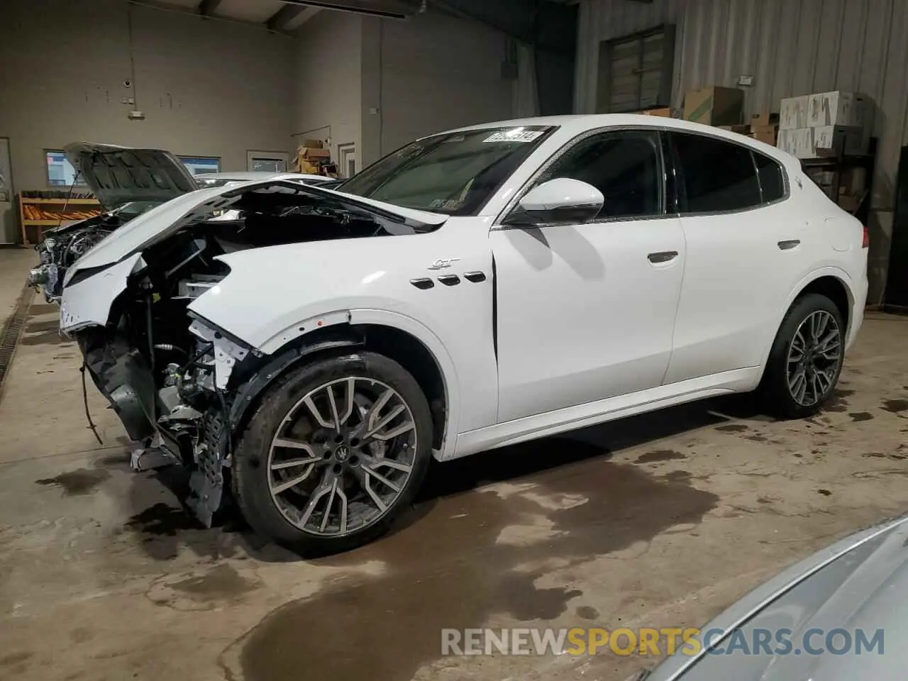 1 fotografías del automóvil dañado ZN682AVA9P7416200 MASERATI GRECALE GT 2023