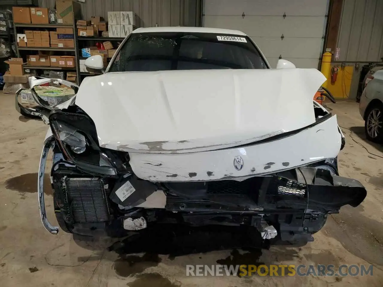 5 fotografías del automóvil dañado ZN682AVA9P7416200 MASERATI GRECALE GT 2023