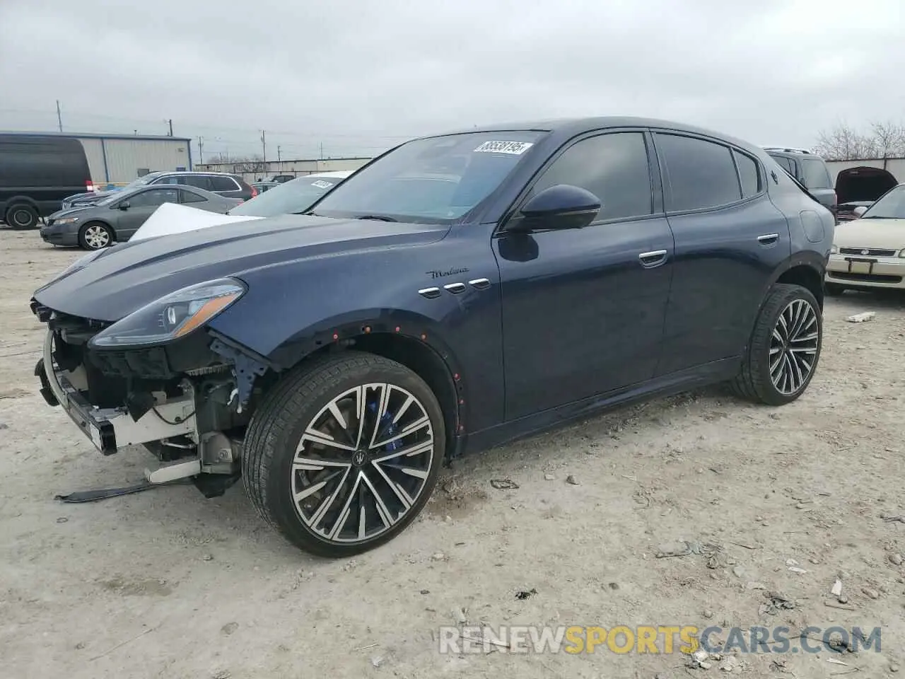 1 fotografías del automóvil dañado ZN682AVM1P7407775 MASERATI GRECALE MO 2023