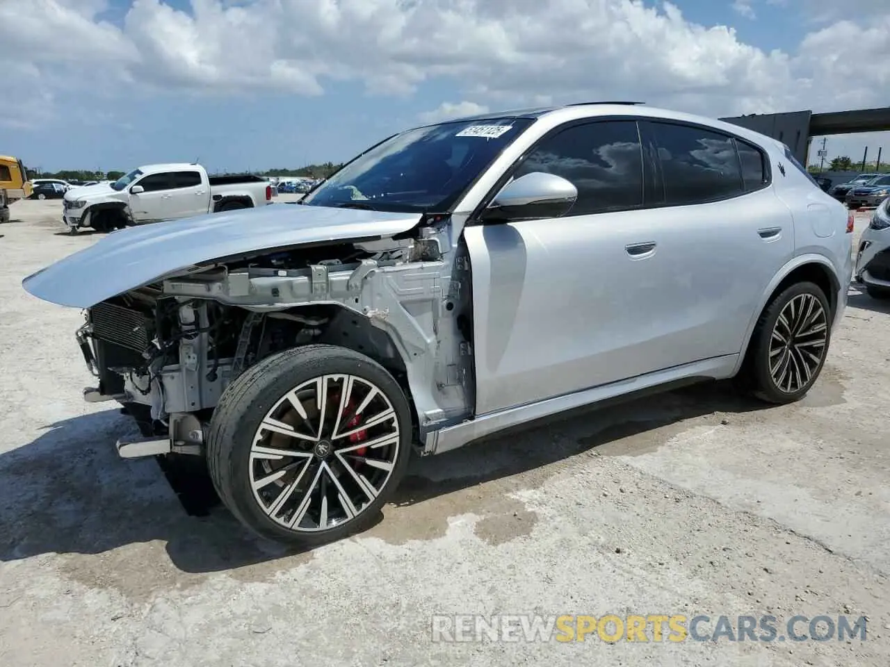 1 fotografías del automóvil dañado ZN682AVM3P7407857 MASERATI GRECALE MO 2023