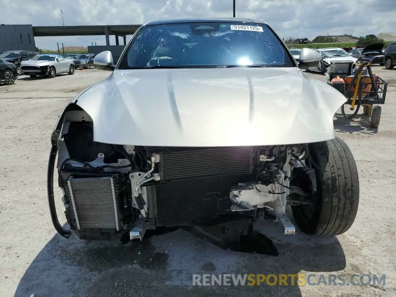 5 fotografías del automóvil dañado ZN682AVM3P7407857 MASERATI GRECALE MO 2023