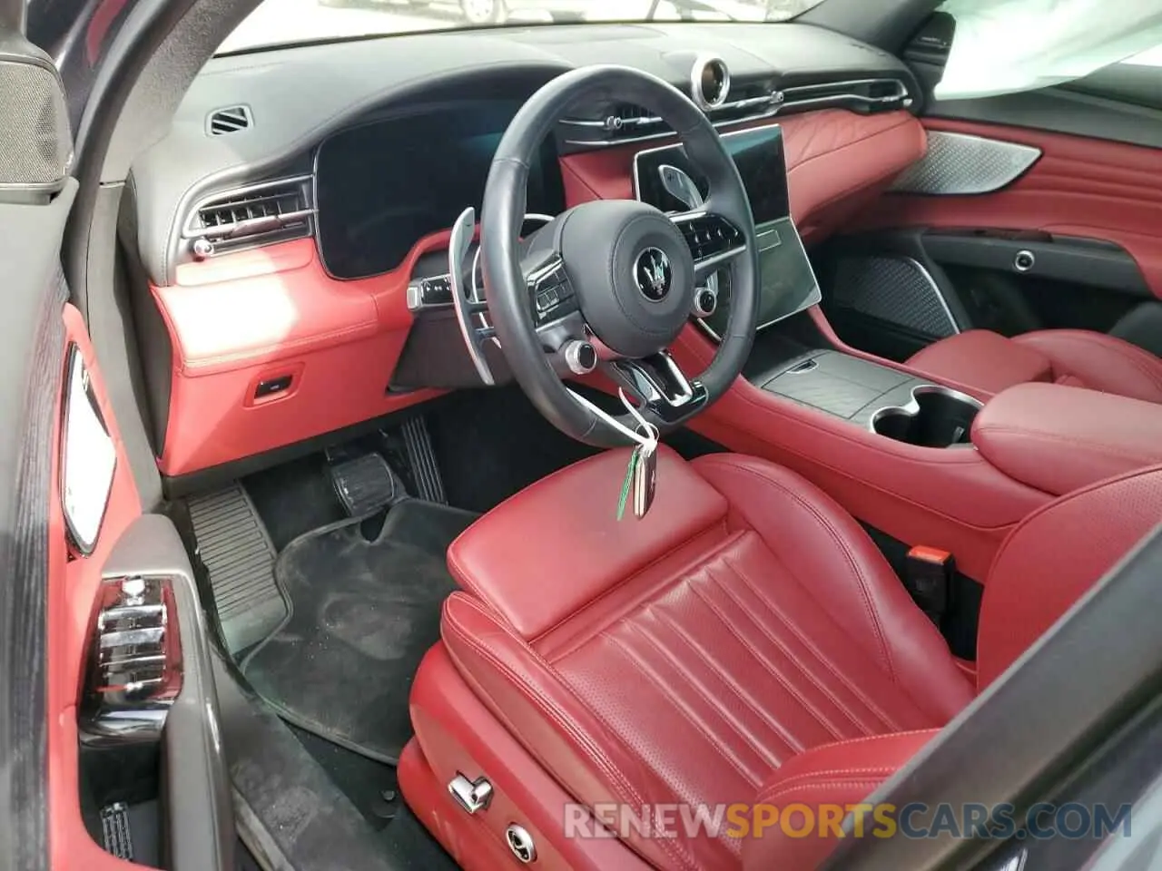 8 fotografías del automóvil dañado ZN682AVM8P7434729 MASERATI GRECALE MO 2023