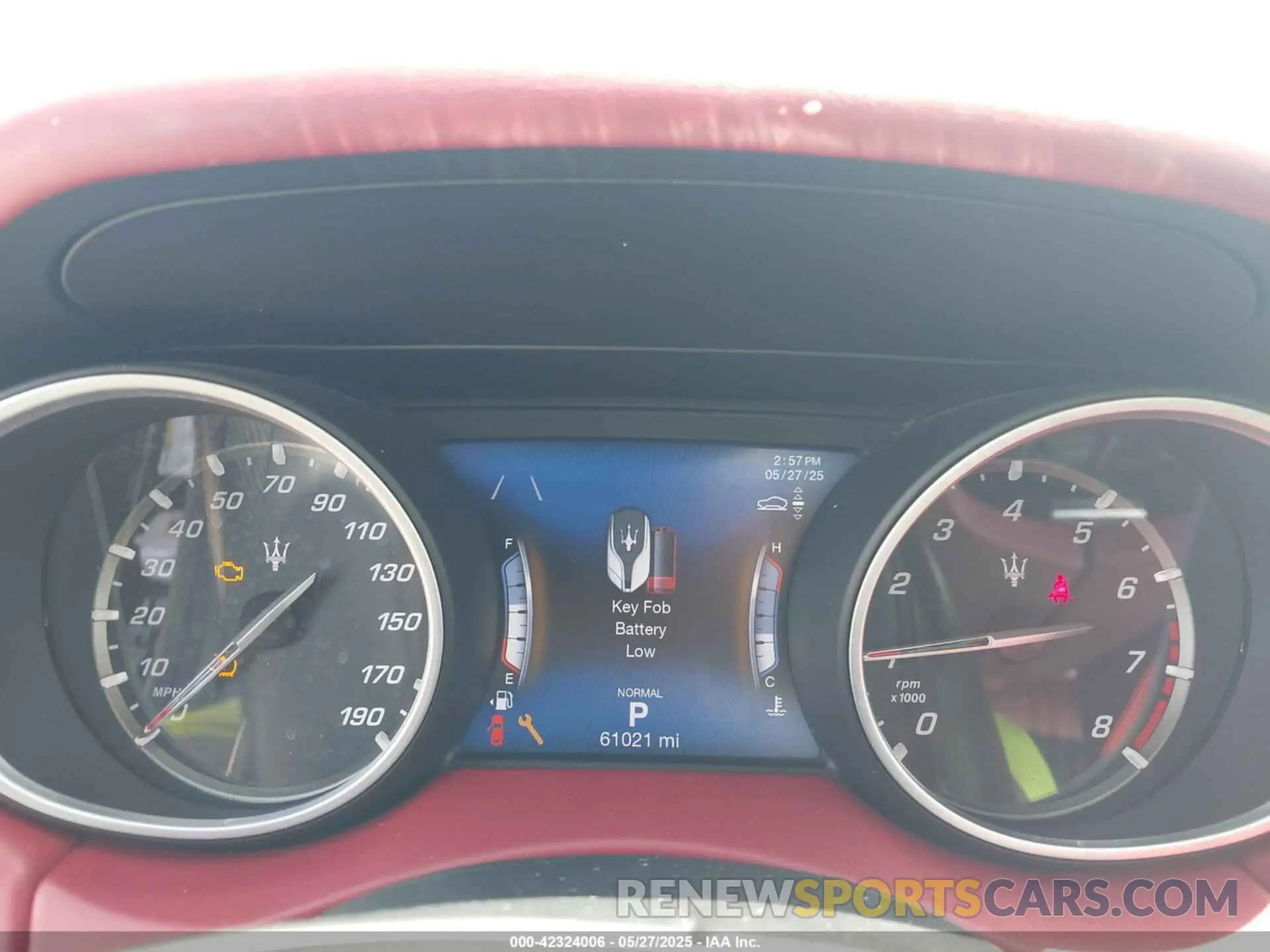 7 fotografías del automóvil dañado ZN661XUA2KX325342 MASERATI LEVANTE 2019