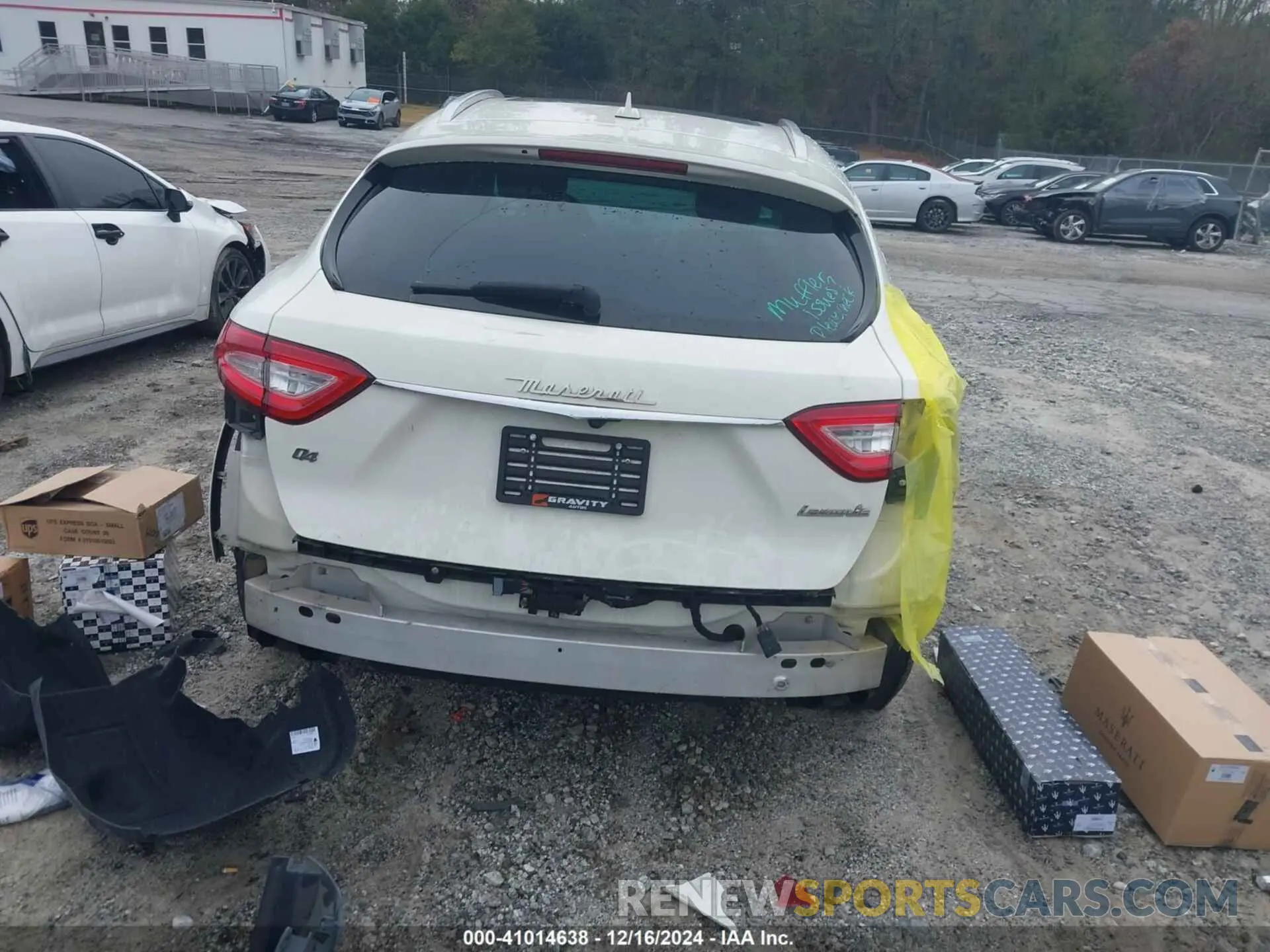 17 fotografías del automóvil dañado ZN661XULXKX318172 MASERATI LEVANTE 2019