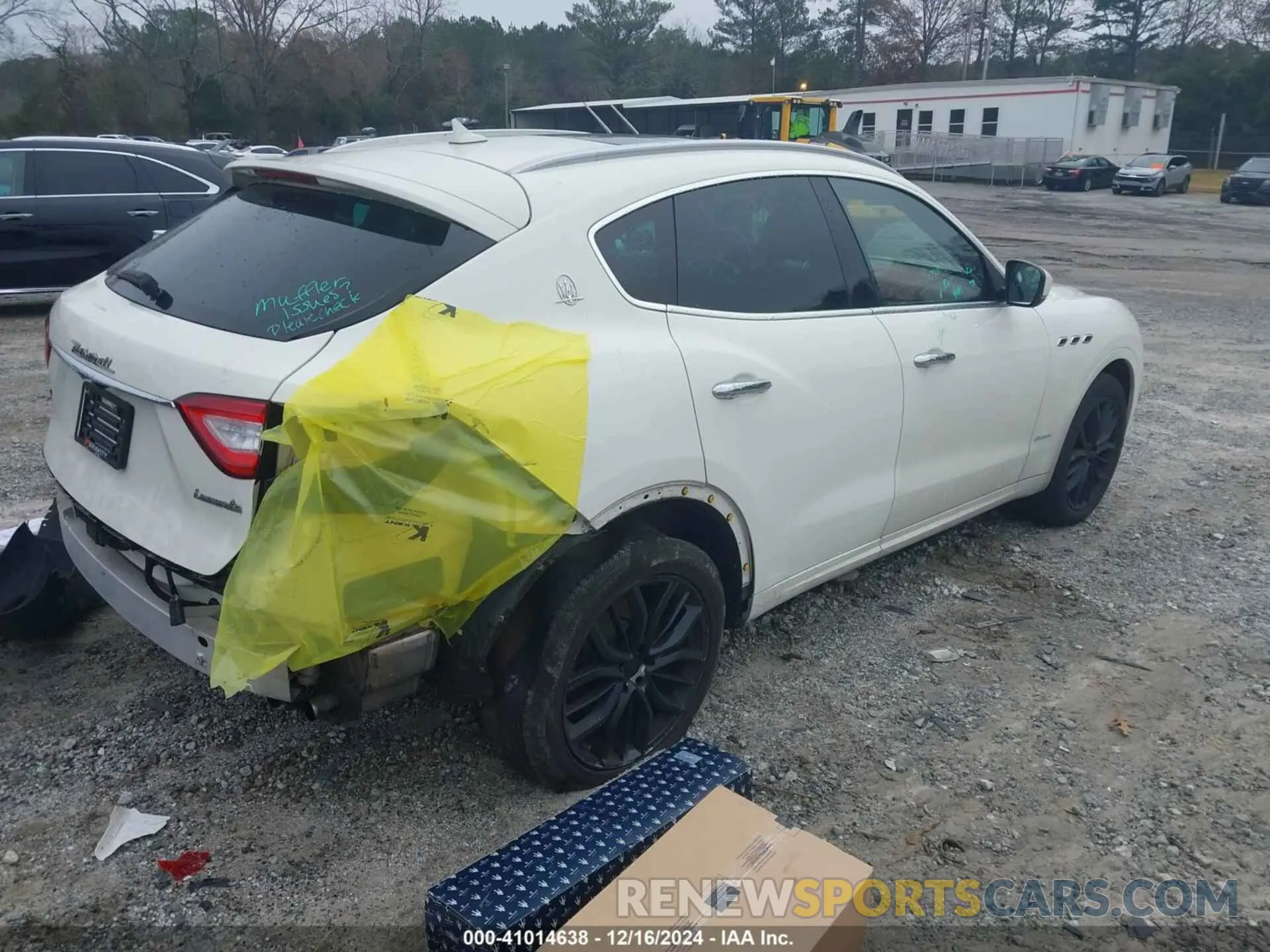 4 fotografías del automóvil dañado ZN661XULXKX318172 MASERATI LEVANTE 2019