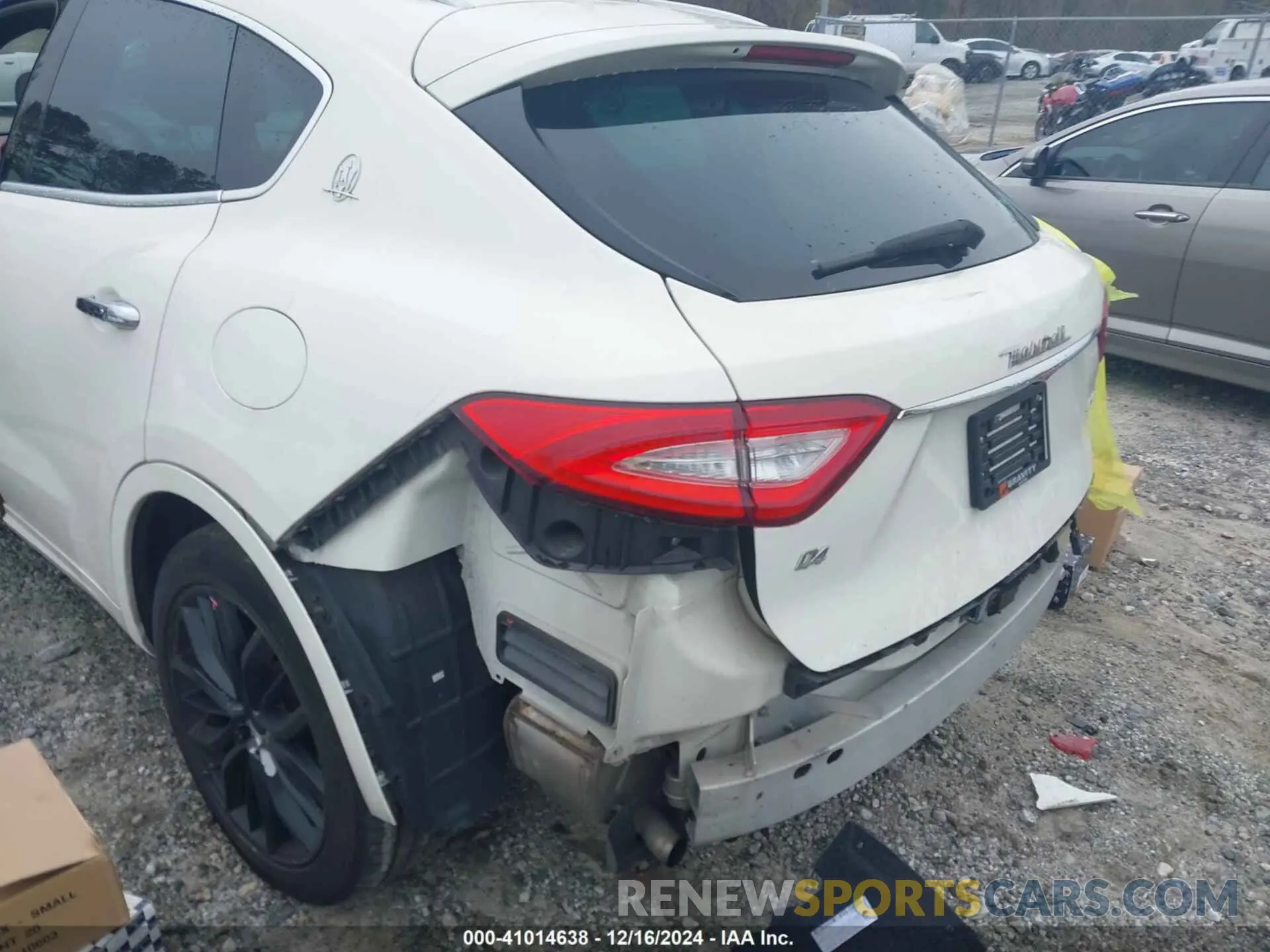 6 fotografías del automóvil dañado ZN661XULXKX318172 MASERATI LEVANTE 2019