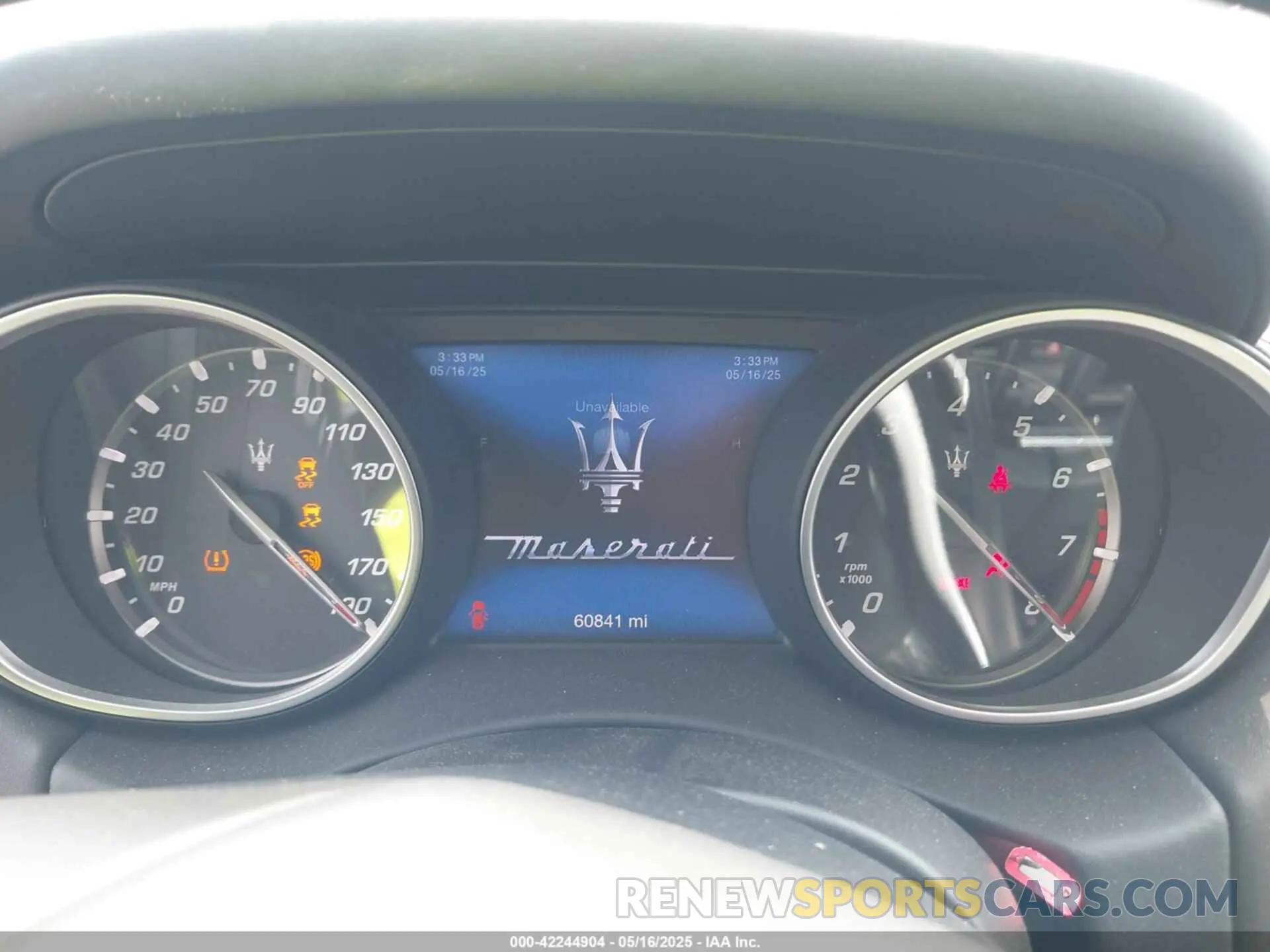 7 fotografías del automóvil dañado ZN661YUS3LX353537 MASERATI LEVANTE 2020