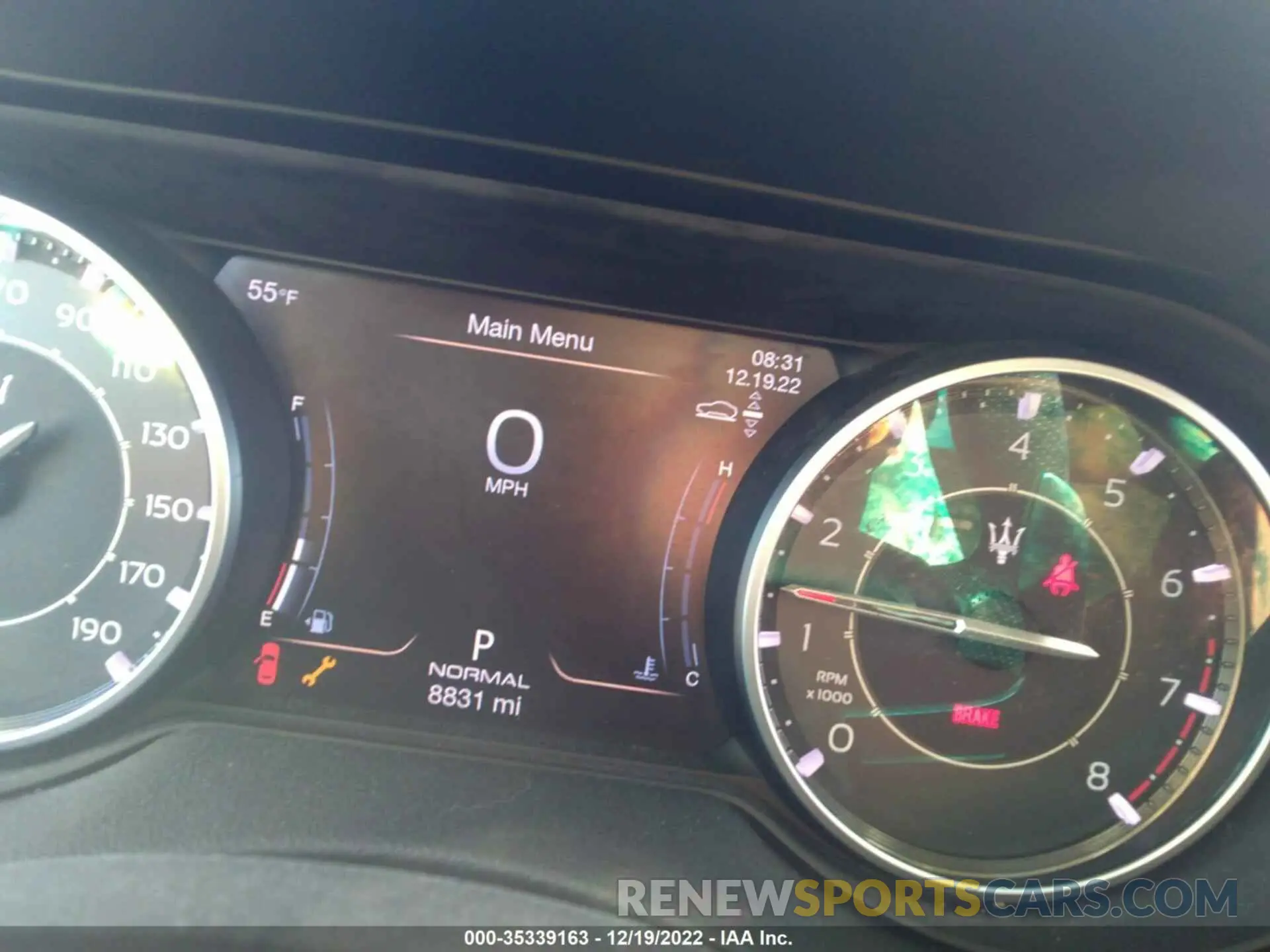 7 fotografías del automóvil dañado ZN661XUA5MX372190 MASERATI LEVANTE 2021