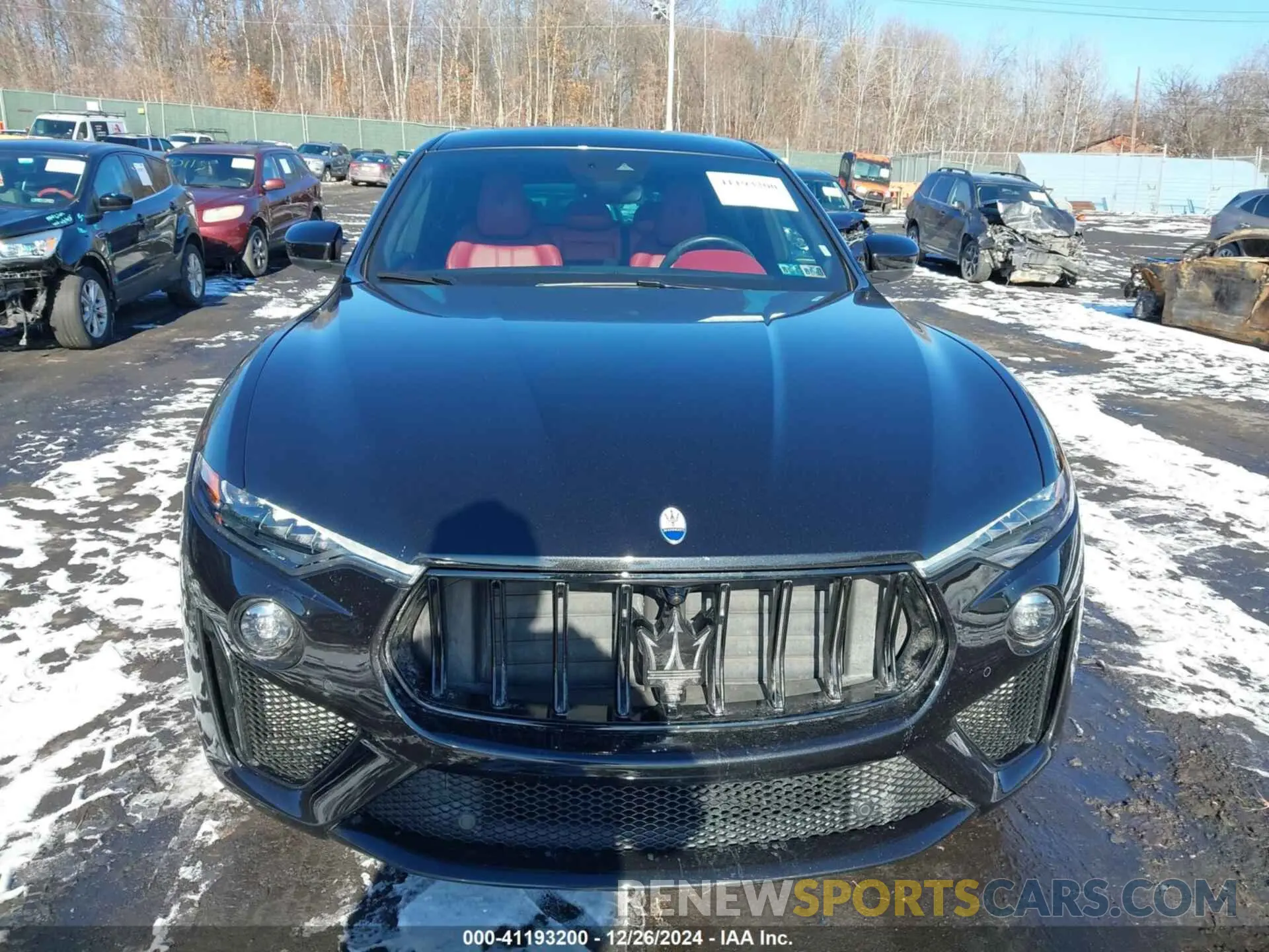 12 fotografías del automóvil dañado ZN661ZUM3NX381428 MASERATI LEVANTE 2022