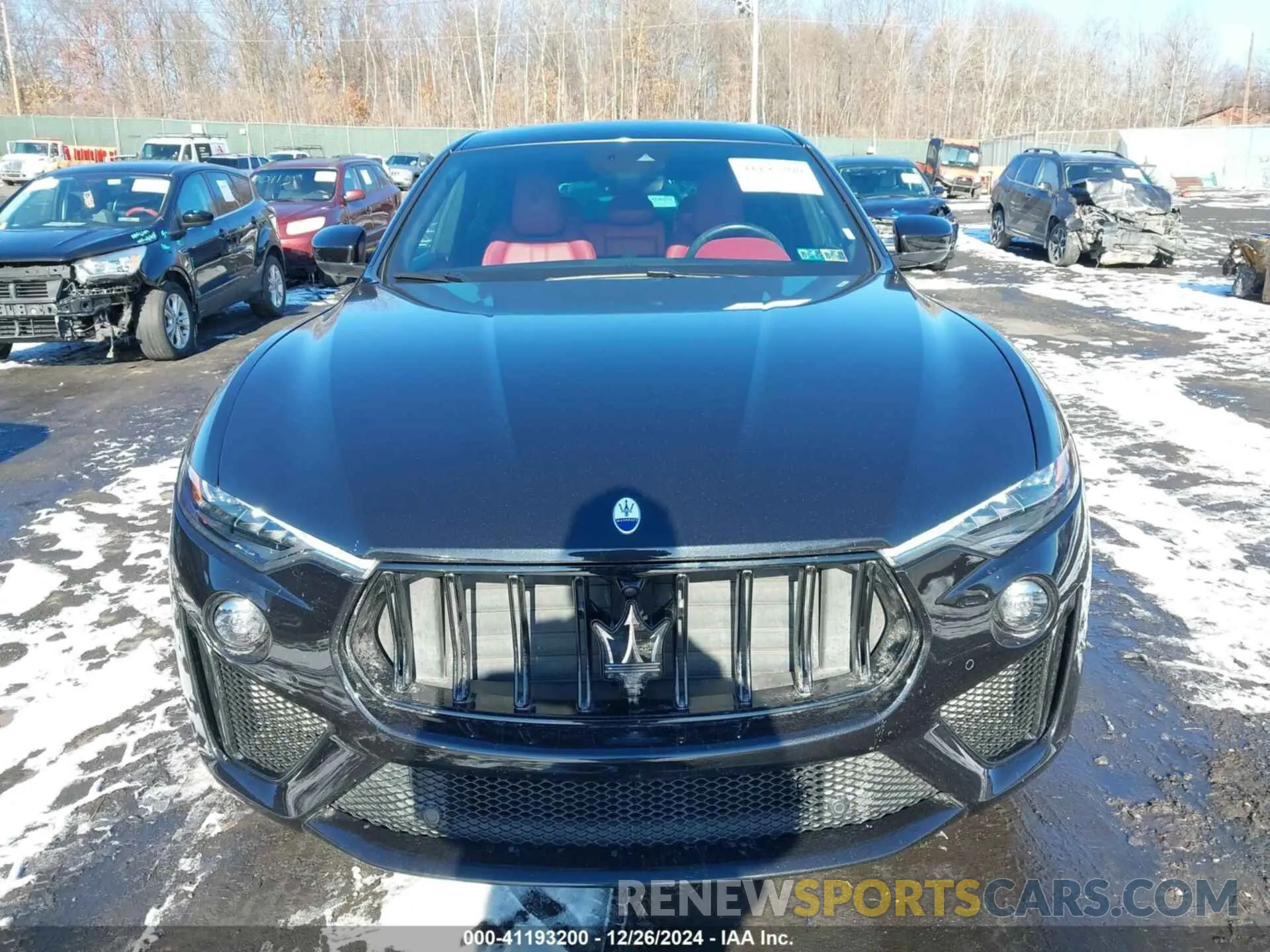 6 fotografías del automóvil dañado ZN661ZUM3NX381428 MASERATI LEVANTE 2022