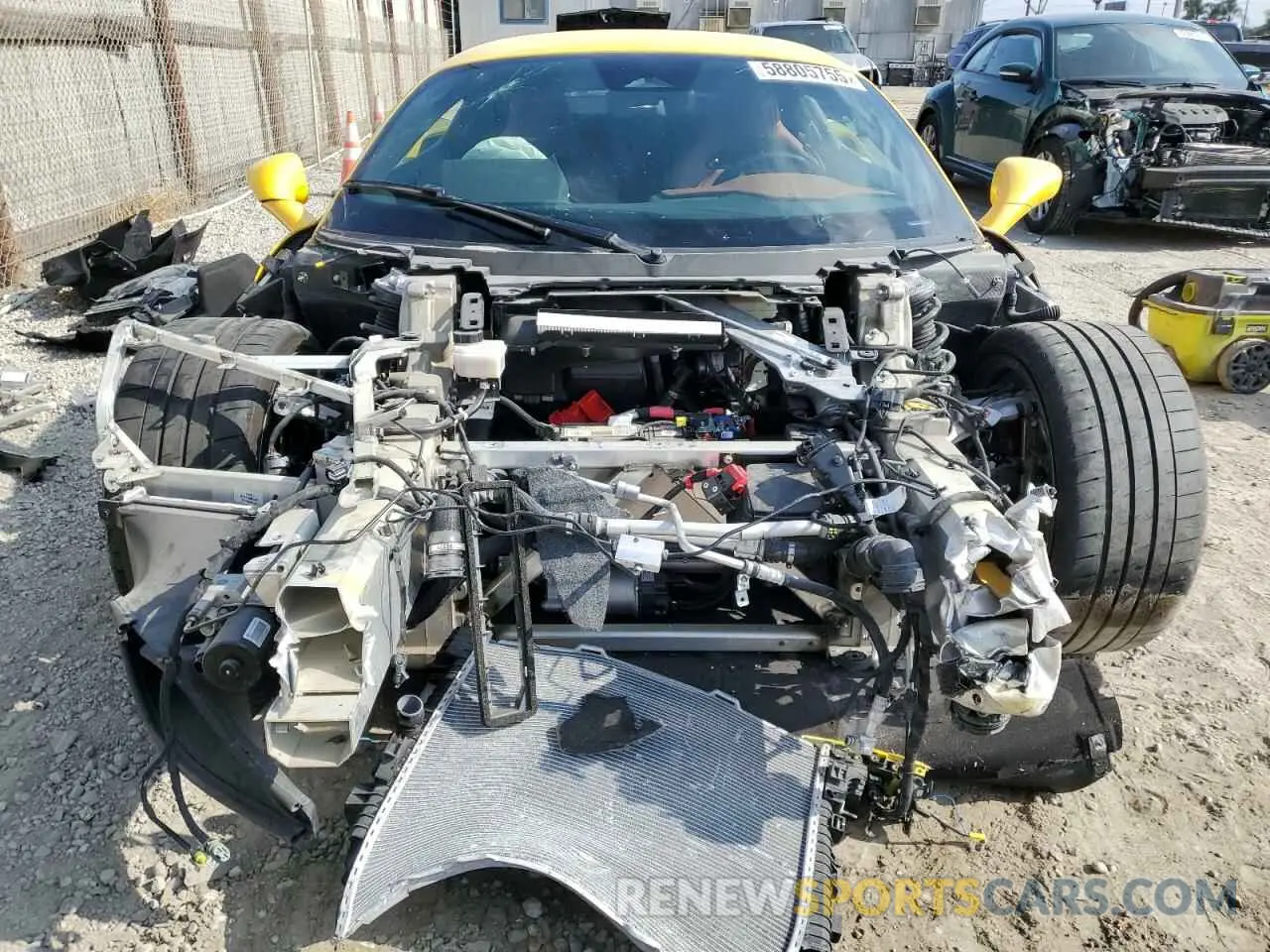 5 fotografías del automóvil dañado ZAMBMRAB9P0436014 MASERATI MC20 2023