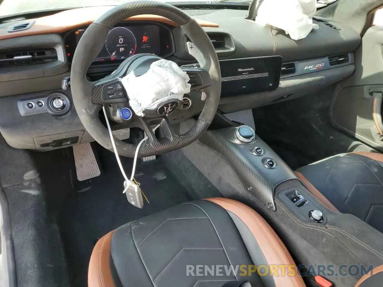 8 fotografías del automóvil dañado ZAMBMRAB9P0436014 MASERATI MC20 2023