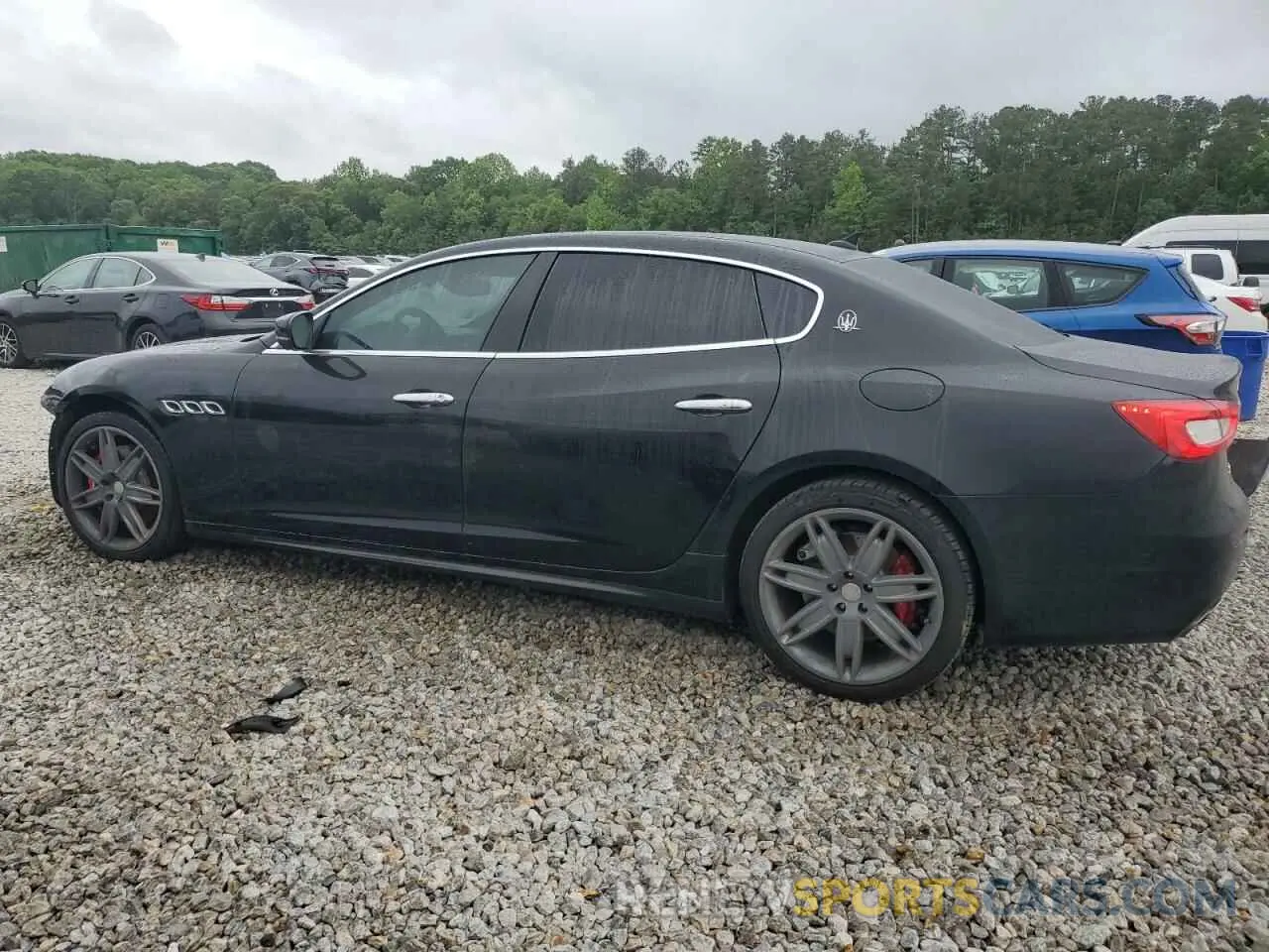 2 fotografías del automóvil dañado ZAM56YPA4K1319850 MASERATI QUATTROPOR 2019
